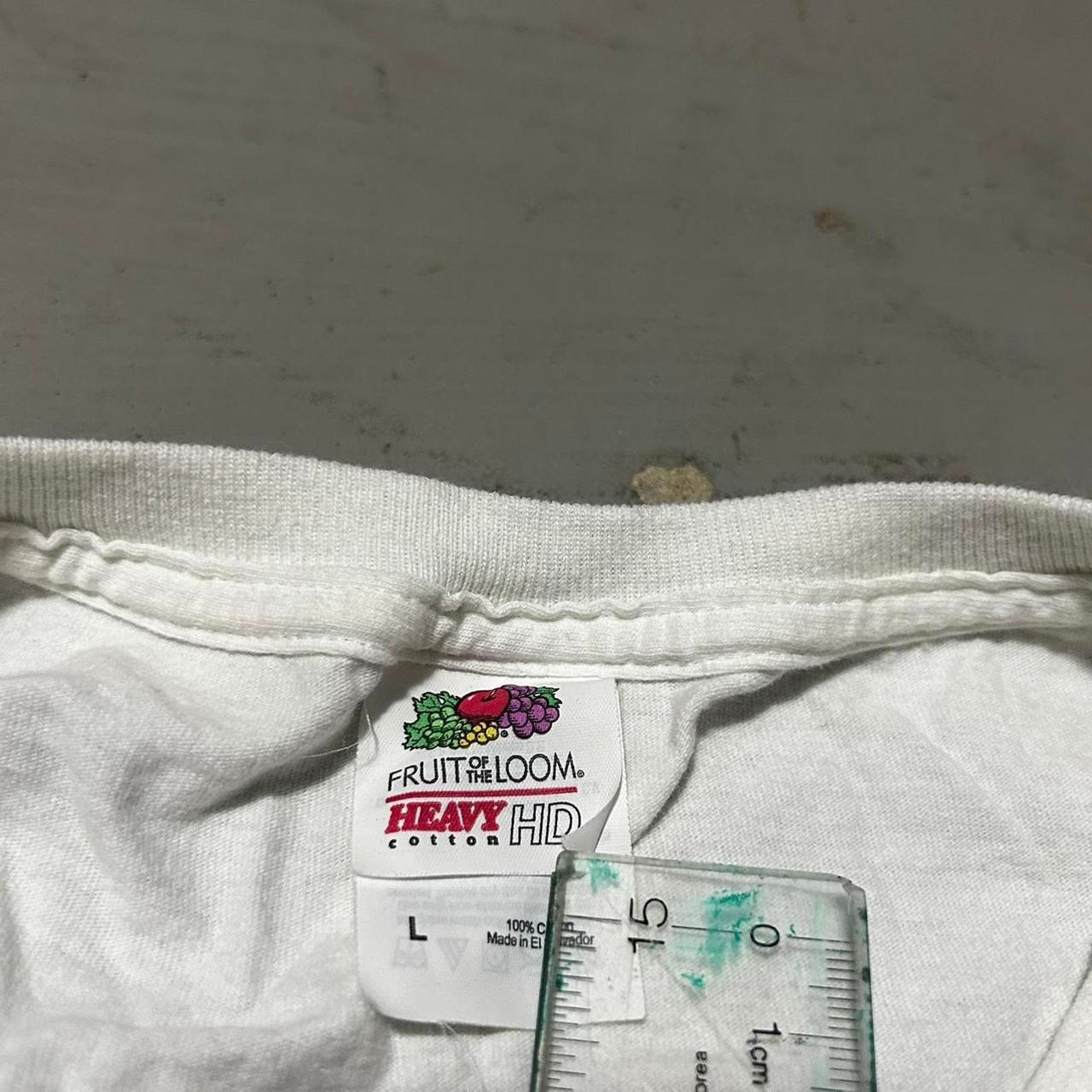 Fruit Of The Loom **Vintage 1990s Green and White Southern California Graphic Size US L / EU 52-54 / 3 - 3 Thumbnail