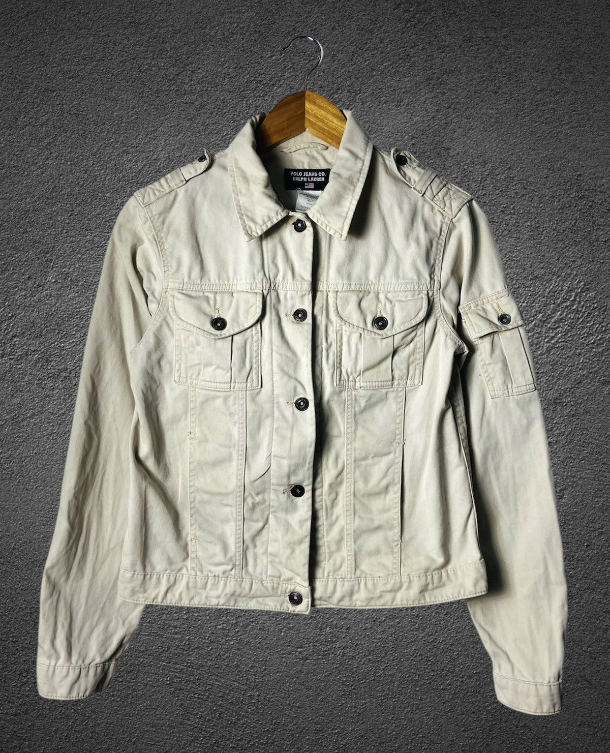 Polo Ralph Lauren Vintage Polo Jeans Ralph Lauren Cargo Jacket Size S / US 4 / IT 40 - 1 Thumbnail