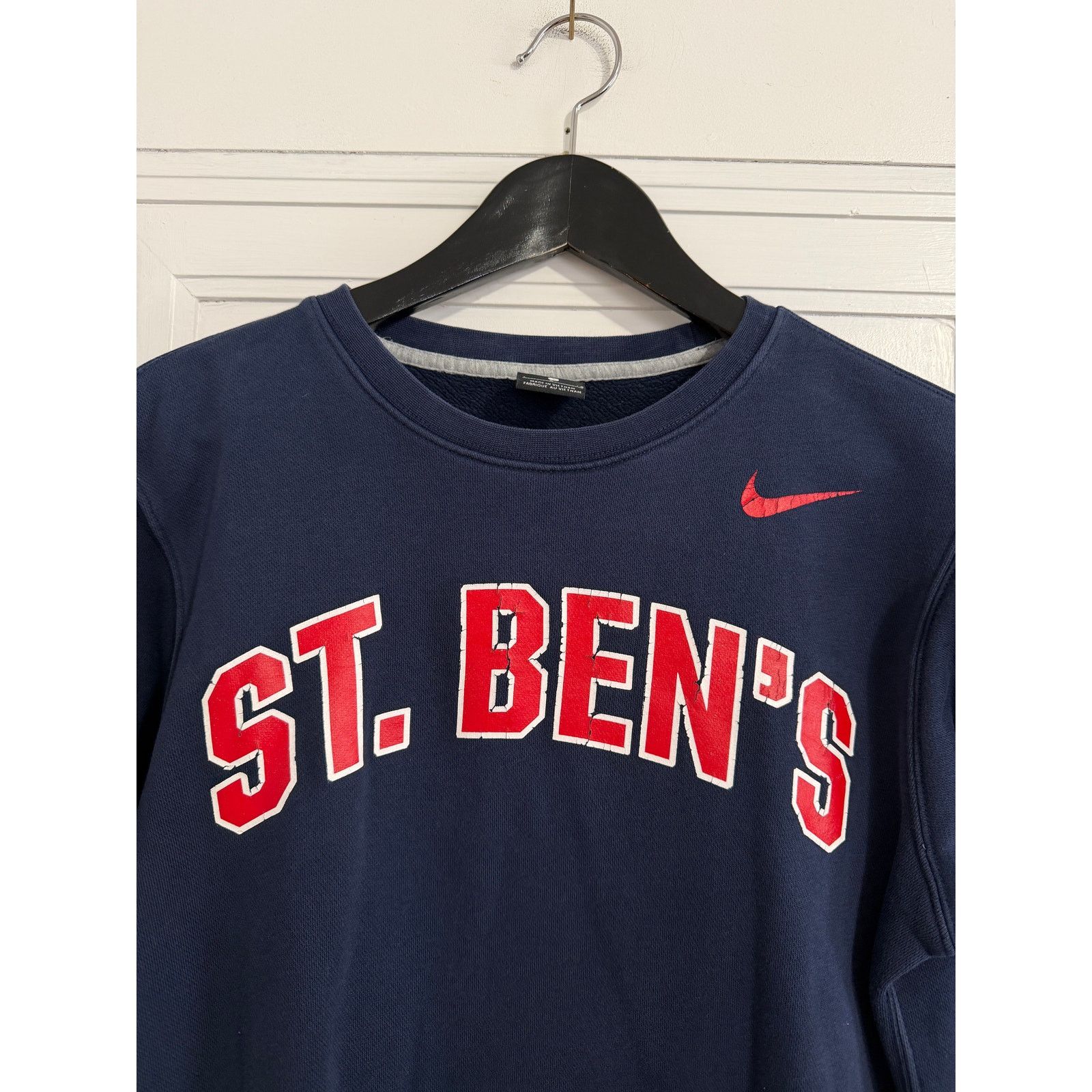 Nike College of St. Ben's Bennies Nike Crewneck Sweatshirt Size S Size S / US 4 / IT 40 - 2 Thumbnail