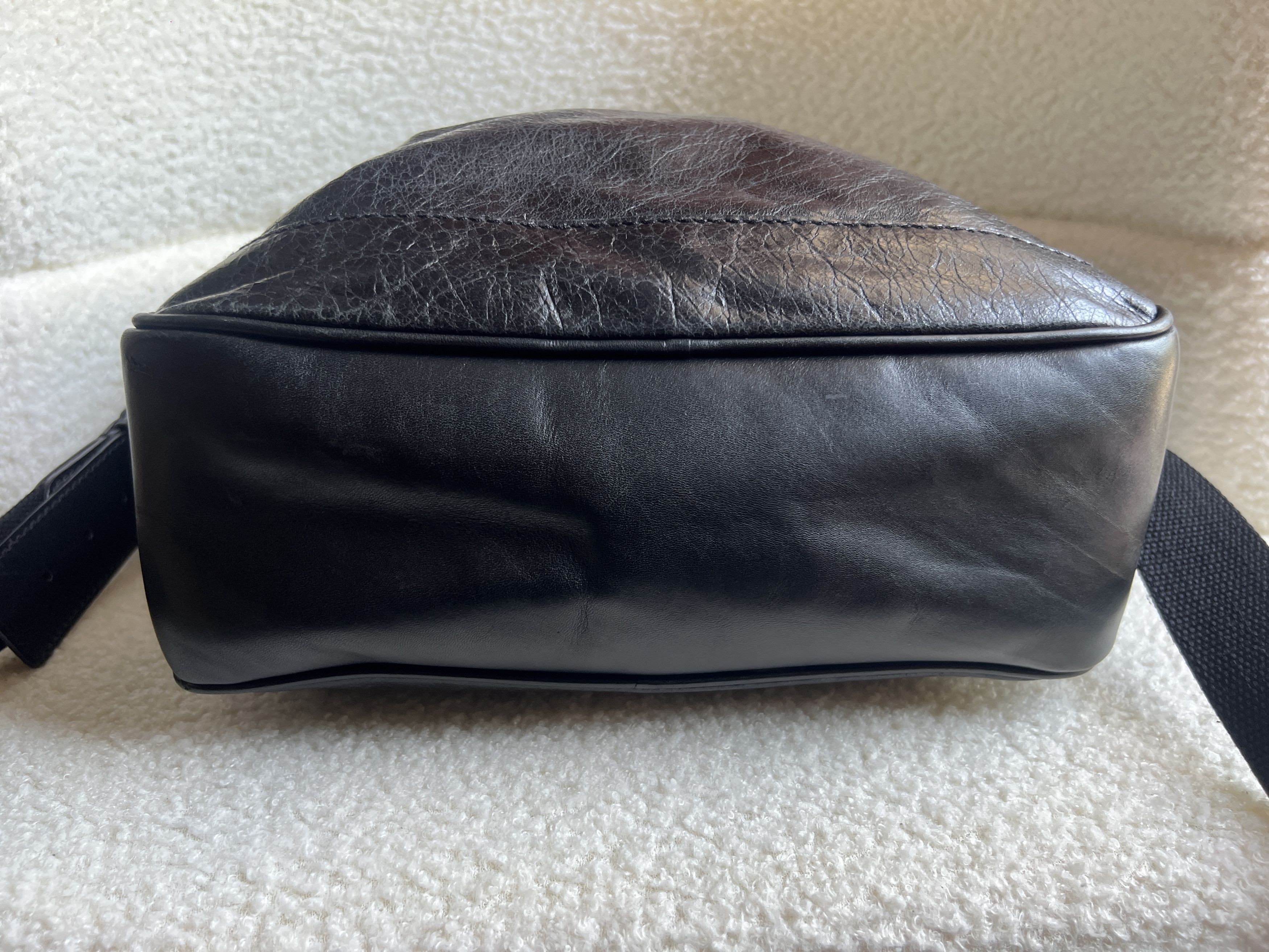 Balenciaga Balenciaga Lambskin Motocross Classic Reporter Crossbody Size ONE SIZE - 17 Thumbnail