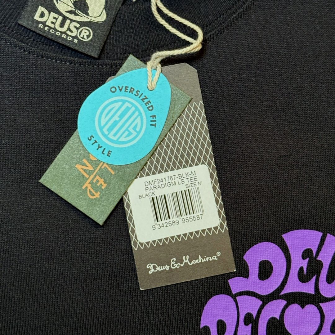 Deus Ex Machina Deus Ex Machina Paradigm Long Sleeve Tee Black Purple Size M Size US M / EU 48-50 / 2 - 8 Thumbnail