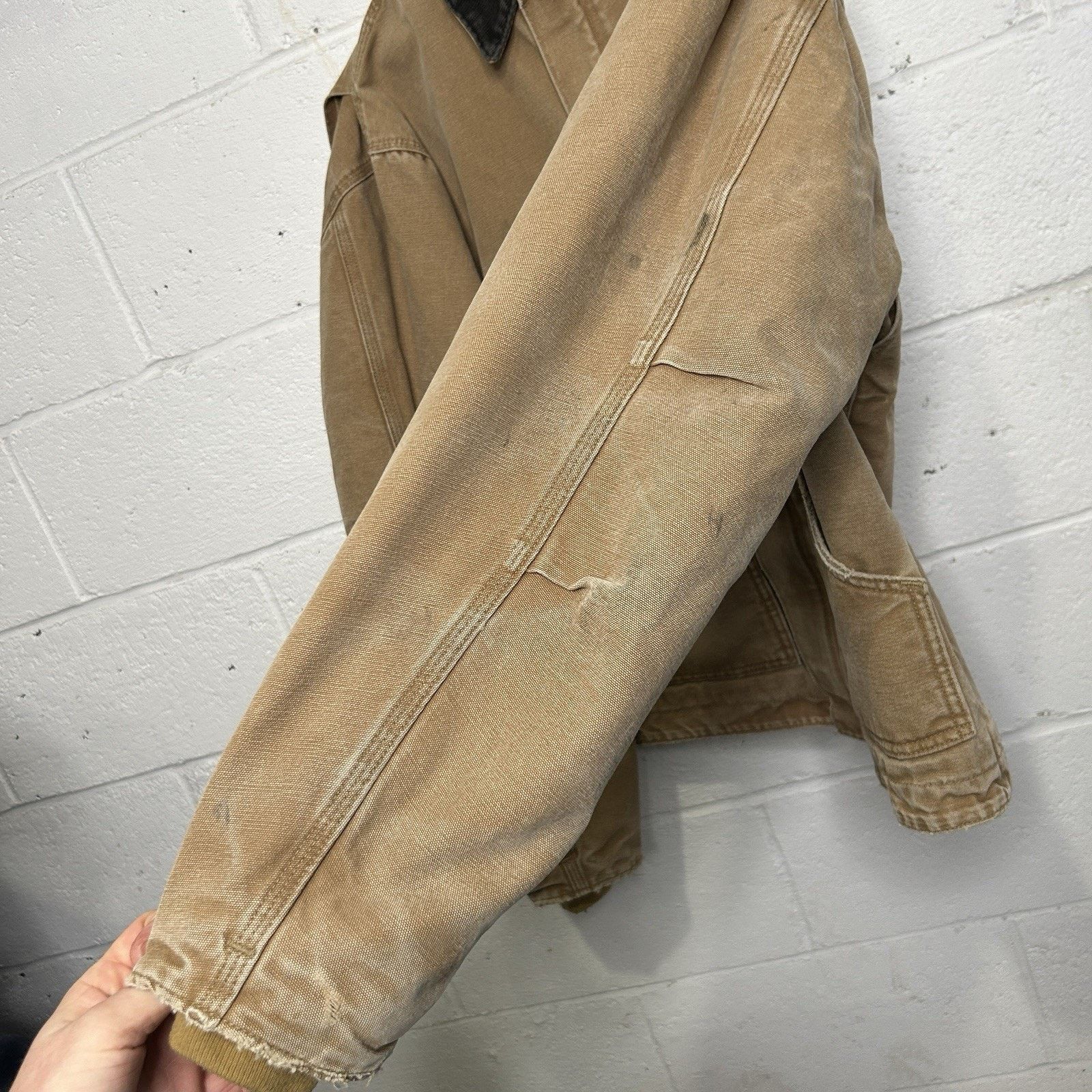 Carhartt Vintage Carhartt Sherpa-Lined Dearborn Jacket “Camel/Brown” Size US XL / EU 56 / 4 - 5 Thumbnail