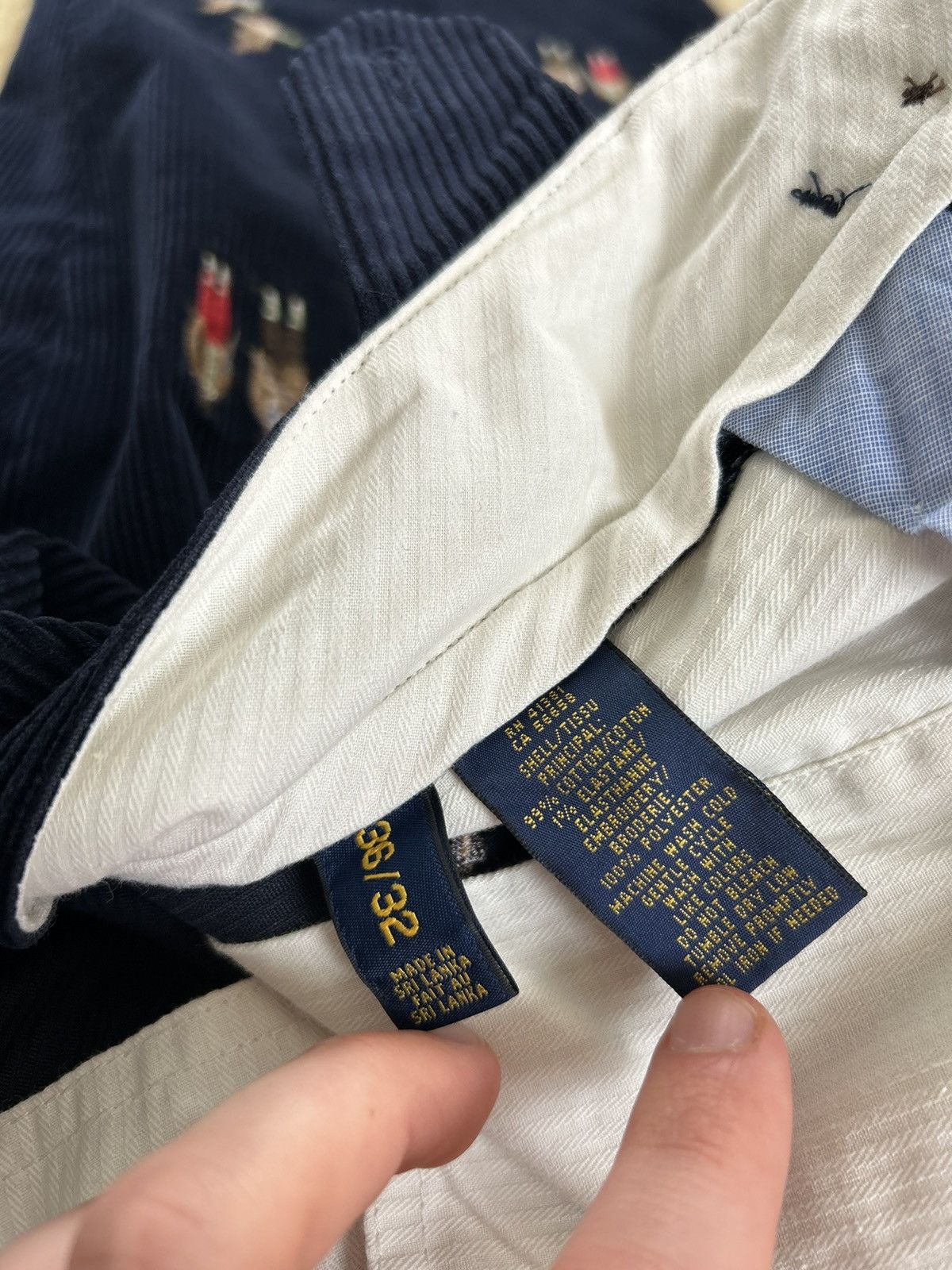 Polo Ralph Lauren Vintage Polo Ralph Lauren Corduroy Duck Hunting Pants Size US 36 / EU 52 - 16 Thumbnail