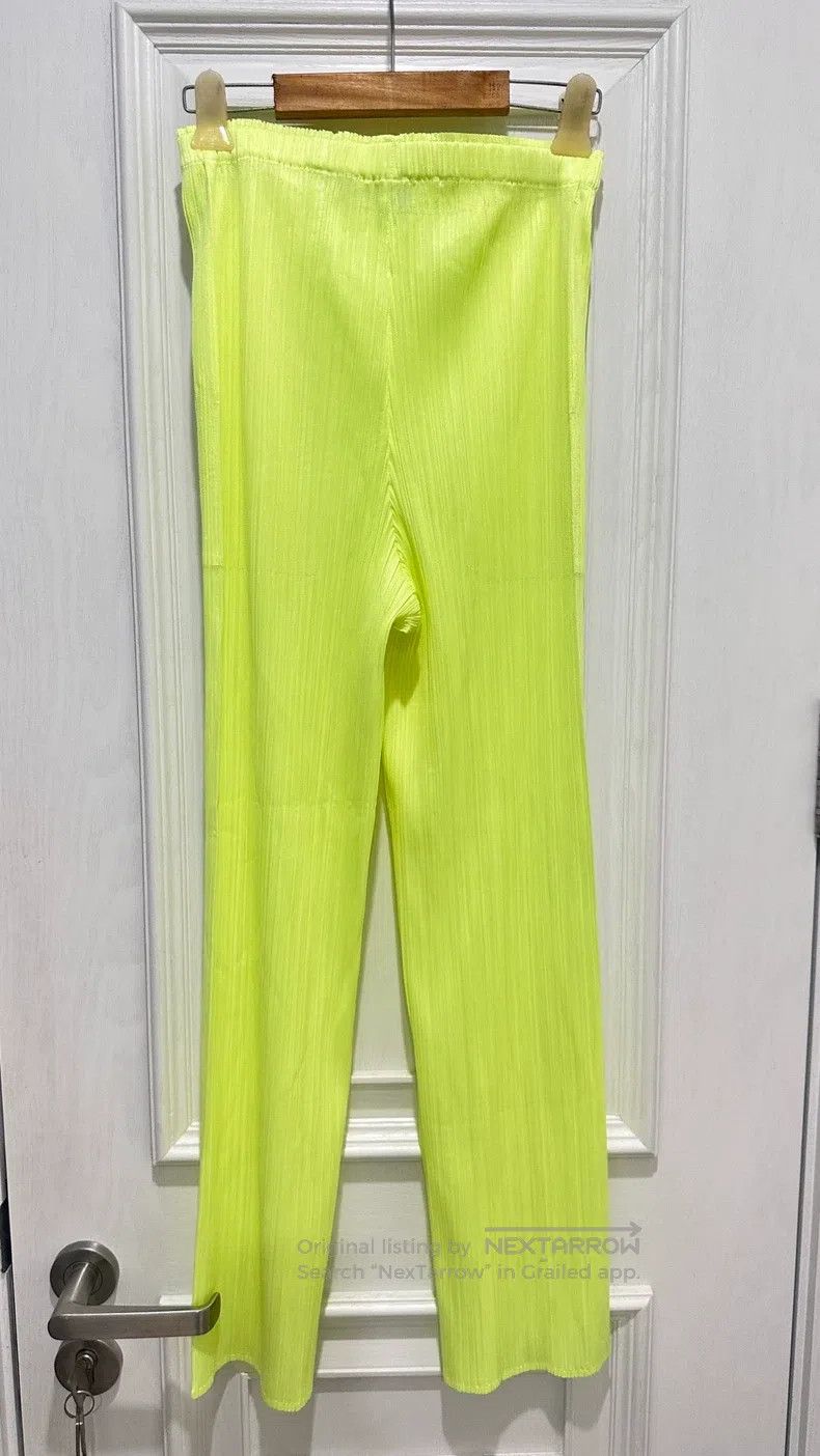 Issey Miyake Issey Miyake size:3 Yellow Trousers Size 22" - 2 Thumbnail