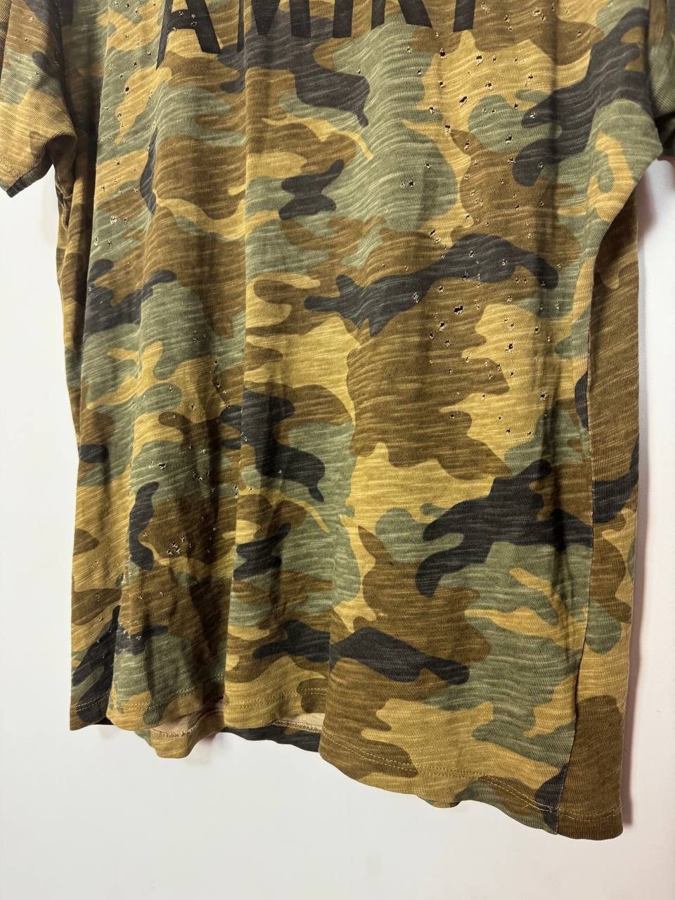 Amiri FW17 Amiri camo shotgun oversized tee Size US S / EU 44-46 / 1 - 9 Thumbnail
