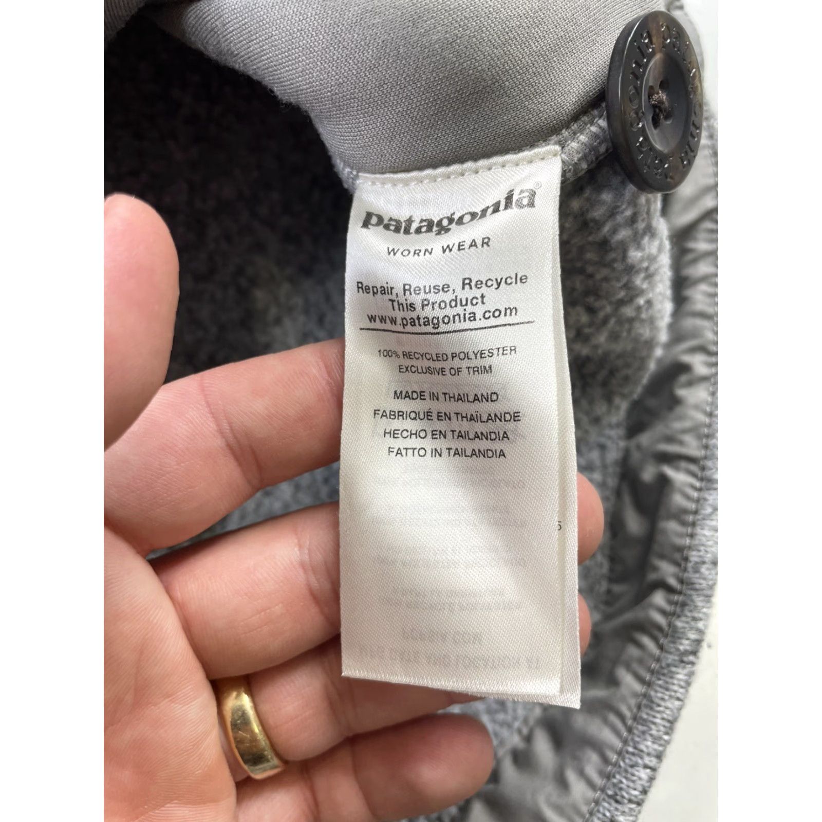 Patagonia Patagonia Coat Women's Better Sweater Hooded Birch White XS Womens Size XS / US 0-2 / IT 36-38 - 4 Thumbnail