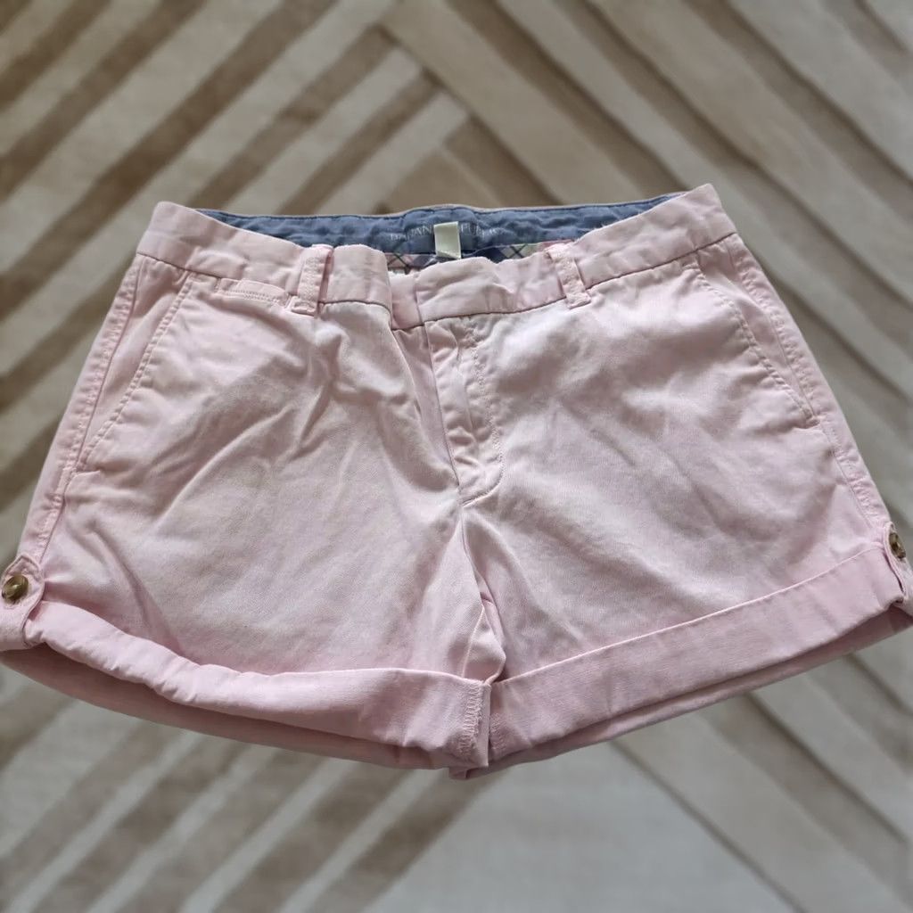 Banana Republic VINTAGE Banana Republic Pink Cotton Pocketed Shorts Womens Size 10 Stretch 2011 Size 32" / US 10 / IT 46 - 1 Thumbnail
