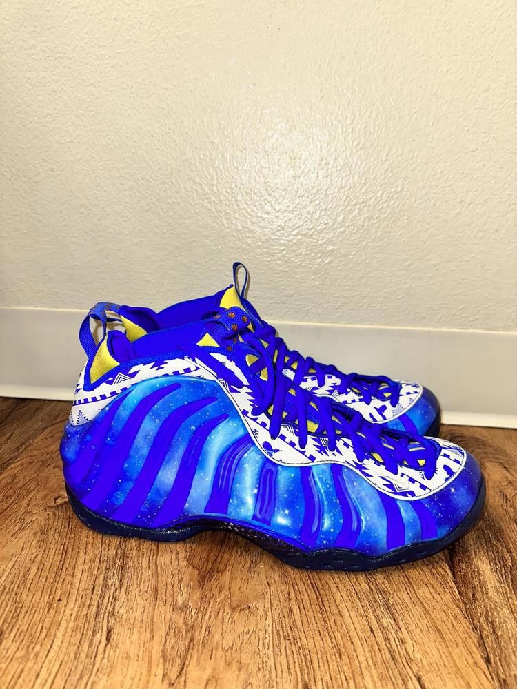 image of Nike Air Foamposite One Doernbecher (2023) Shoes in Blue, Men's (Size 9)