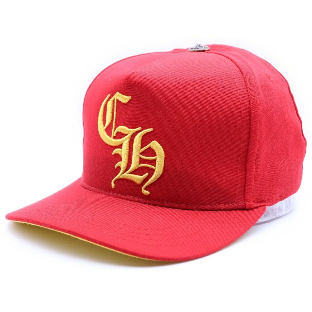 Chrome Hearts Chrome Hearts CH Baseball Trucker Cap Redyellow Size ONE SIZE - 1 Thumbnail