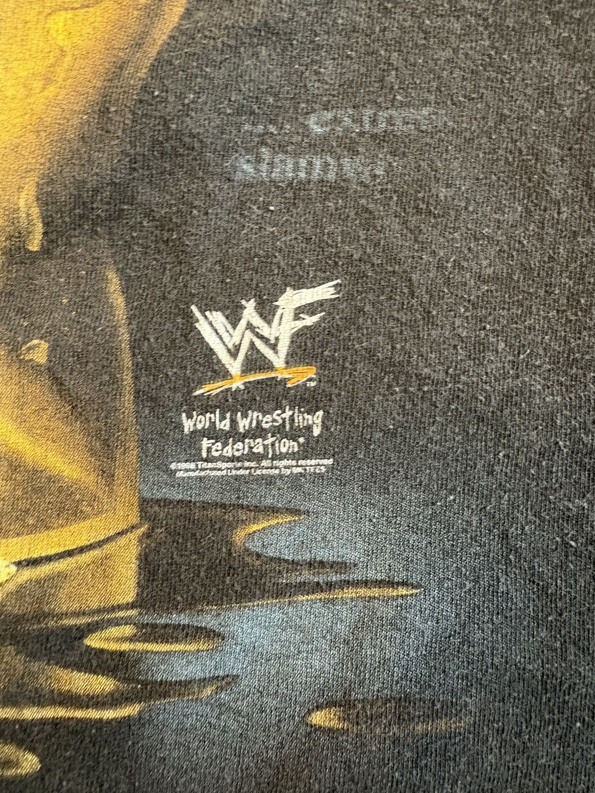 WWF Vintage WWF 1998 Stone Cold Brewery Shirt Size US L / EU 52-54 / 3 - 5 Thumbnail