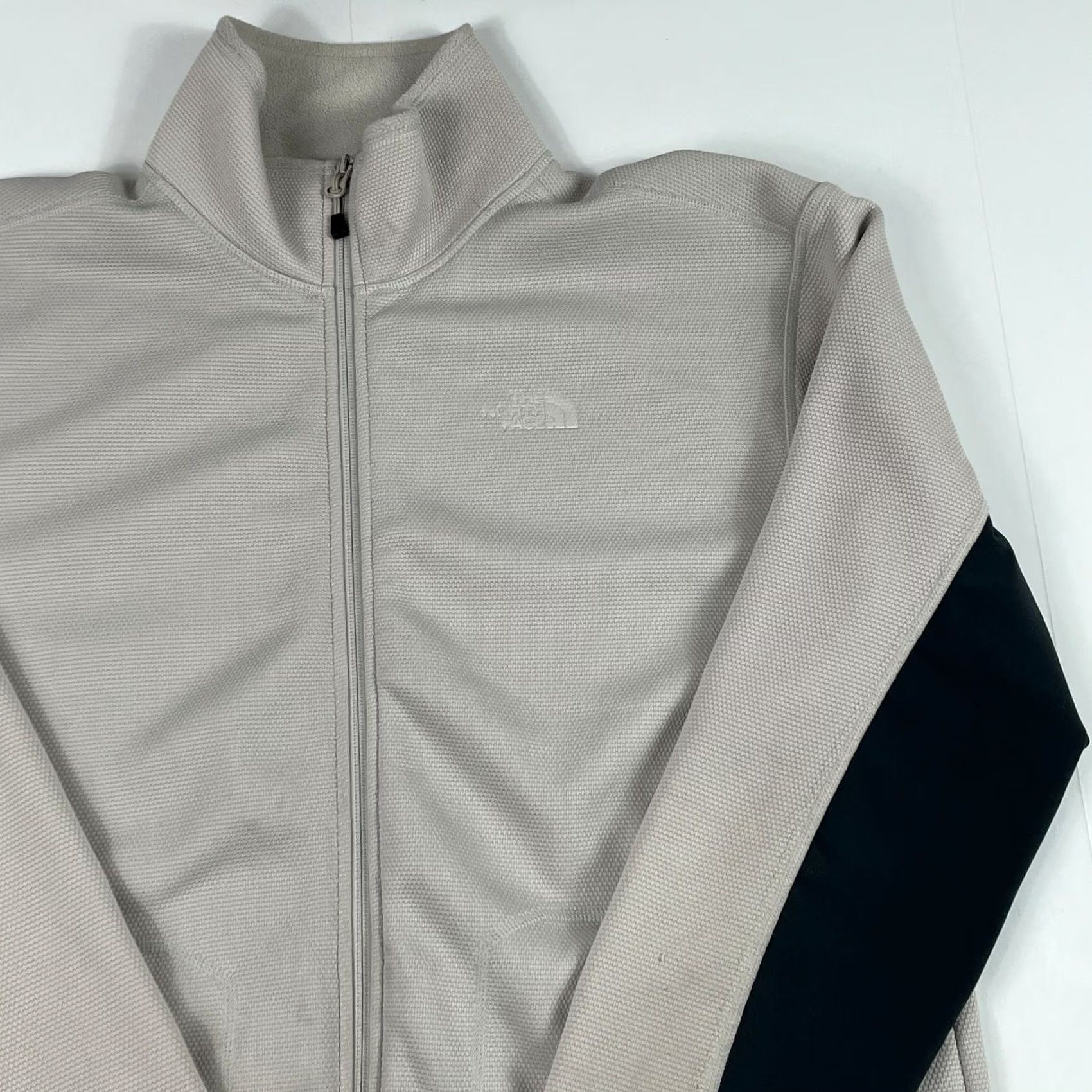 The North Face The North Face Jacket Mens Large Beige Fleece Full Zip Hiking Skiing Climbing Size US L / EU 52-54 / 3 - 3 Thumbnail