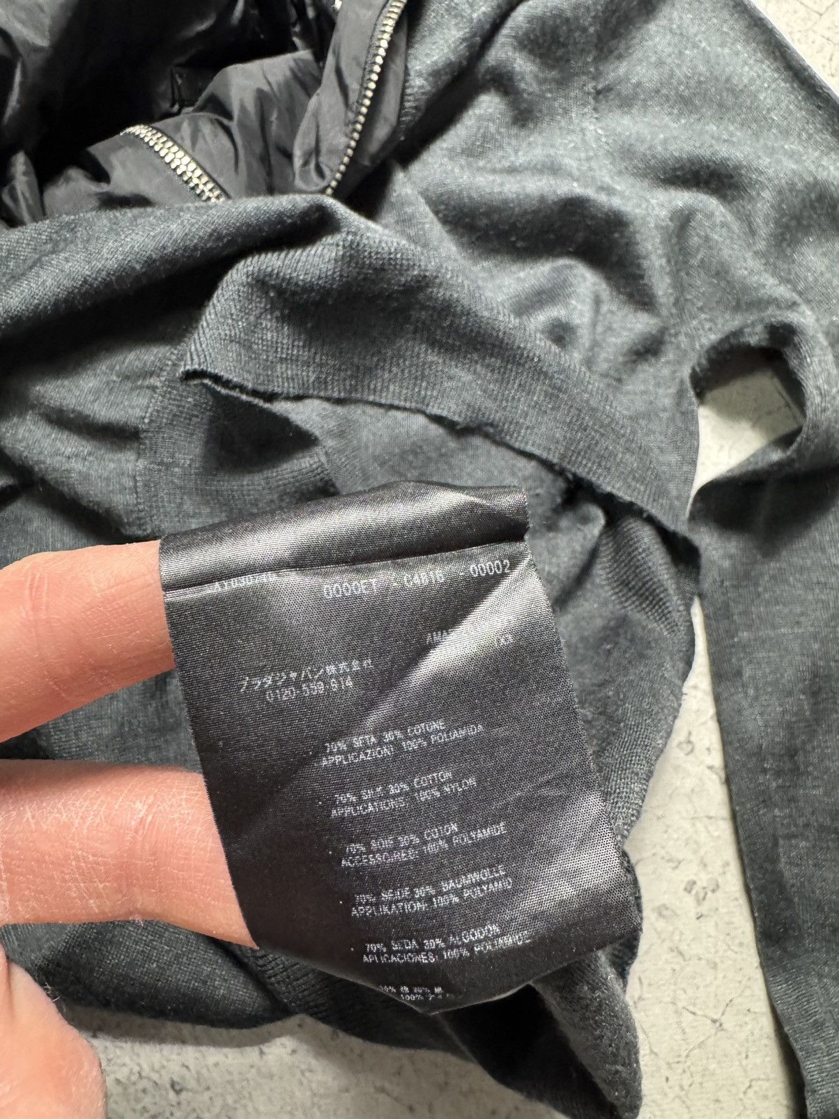 Prada Prada Luxury Hoodie Nylon Size M Vintage Size US M / EU 48-50 / 2 - 10 Thumbnail
