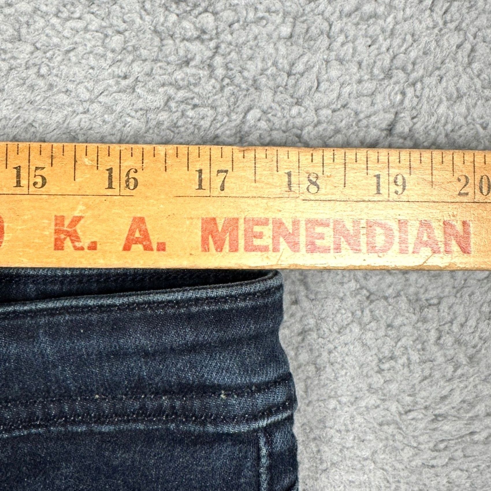 Denime Revtown Sharp Jeans Men 36X30 Blue Slim Straight Motorcycle Decade Denim Stretch Size US 36 / EU 52 - 6 Thumbnail