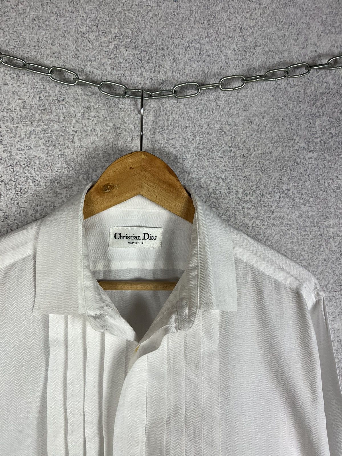 Christian Dior Monsieur Christian Dior Monsieur Formal Shirt Size US M / EU 48-50 / 2 - 2 Thumbnail