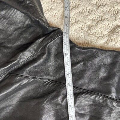 Other VTG Leather Blazer Petite Raglan Jacket Oversized Padded Sho Size US M / EU 48-50 / 2 - 12 Thumbnail