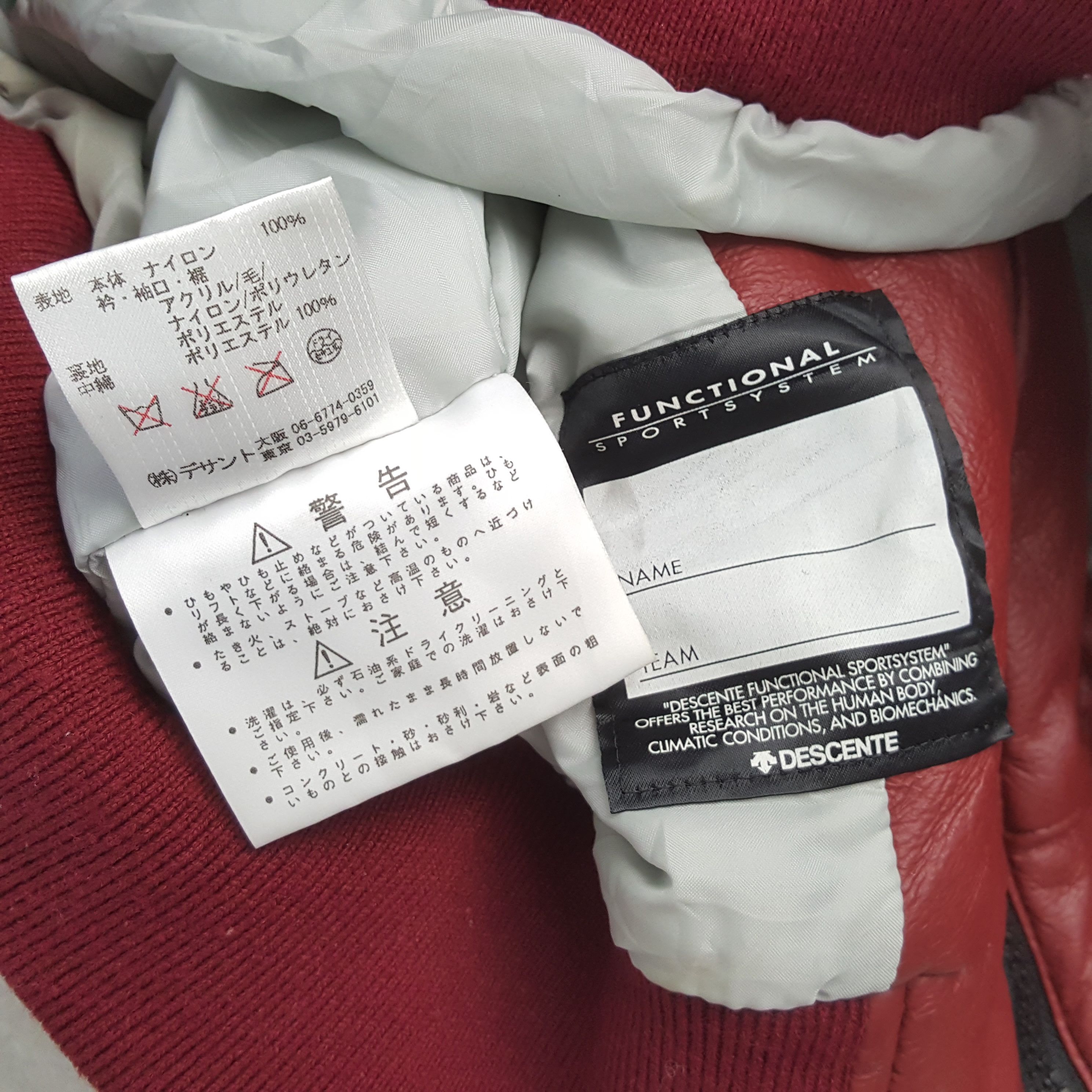 Descente × Vintage Vintage Coolplows DESCENTE Japanese Baseball Jacekt Size US L / EU 52-54 / 3 - 9 Thumbnail