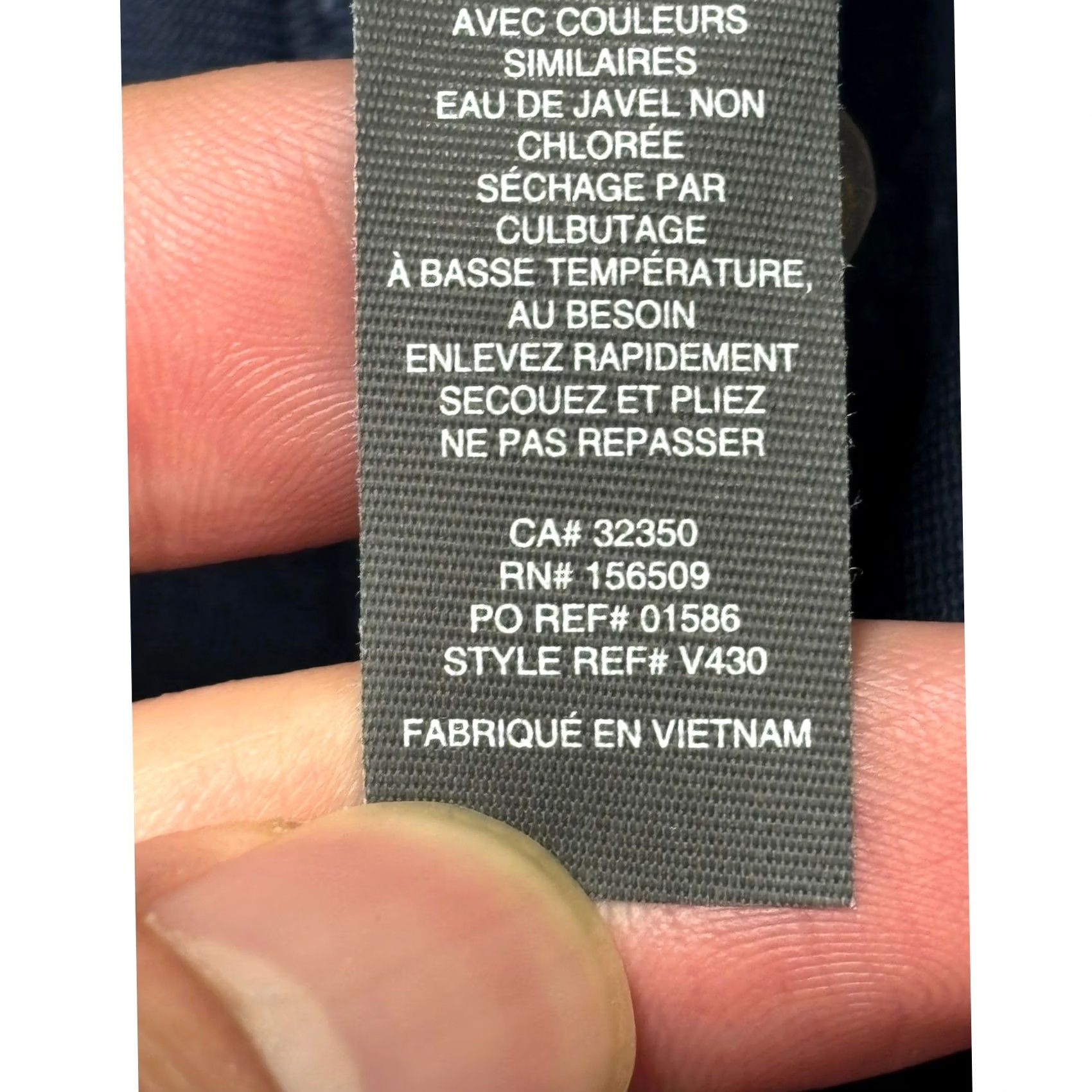 Vuori Vuori Meta Pants Mens 38X30 Navy Blue Five-Pocket Chino V430 Meta Pant Casual Workwear Travel Mens Regular Size 38 Navy Blue Size US 38 / EU 54 - 5 Thumbnail