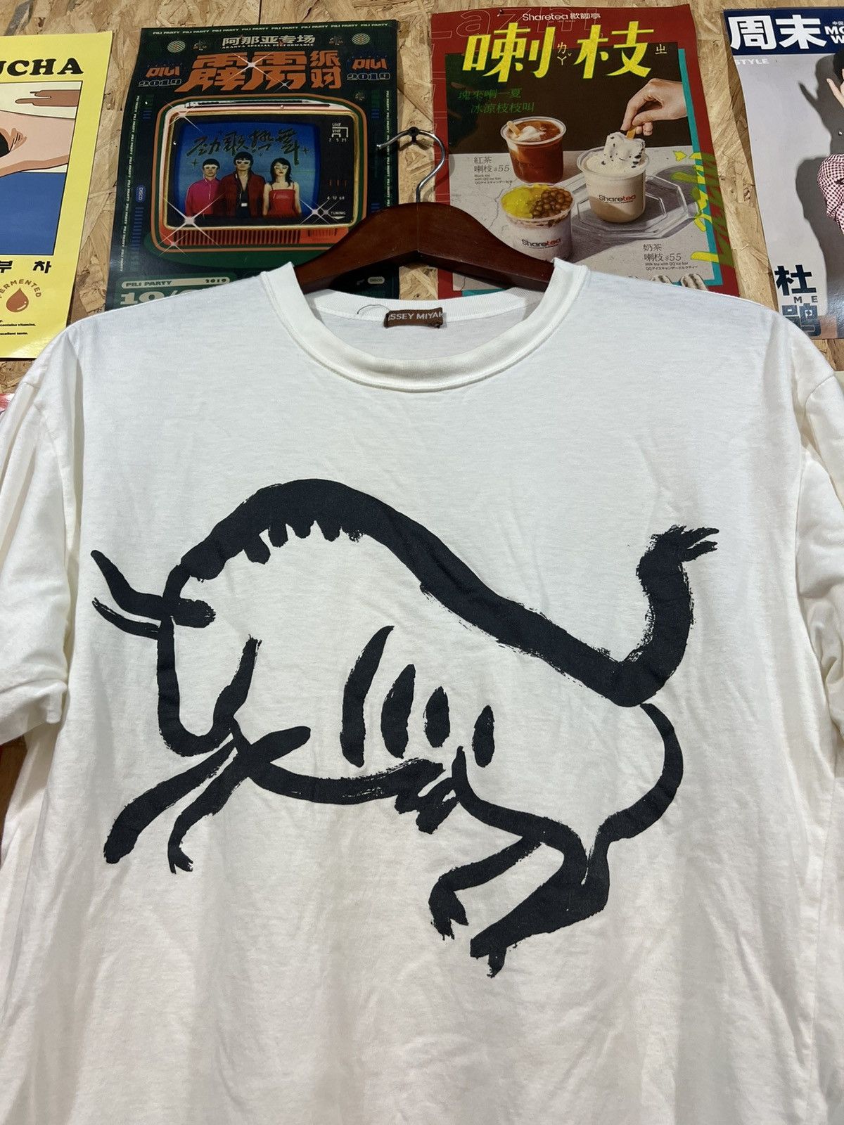 Issey Miyake Issey Miyake Buffalo Tee Size US L / EU 52-54 / 3 - 2 Thumbnail