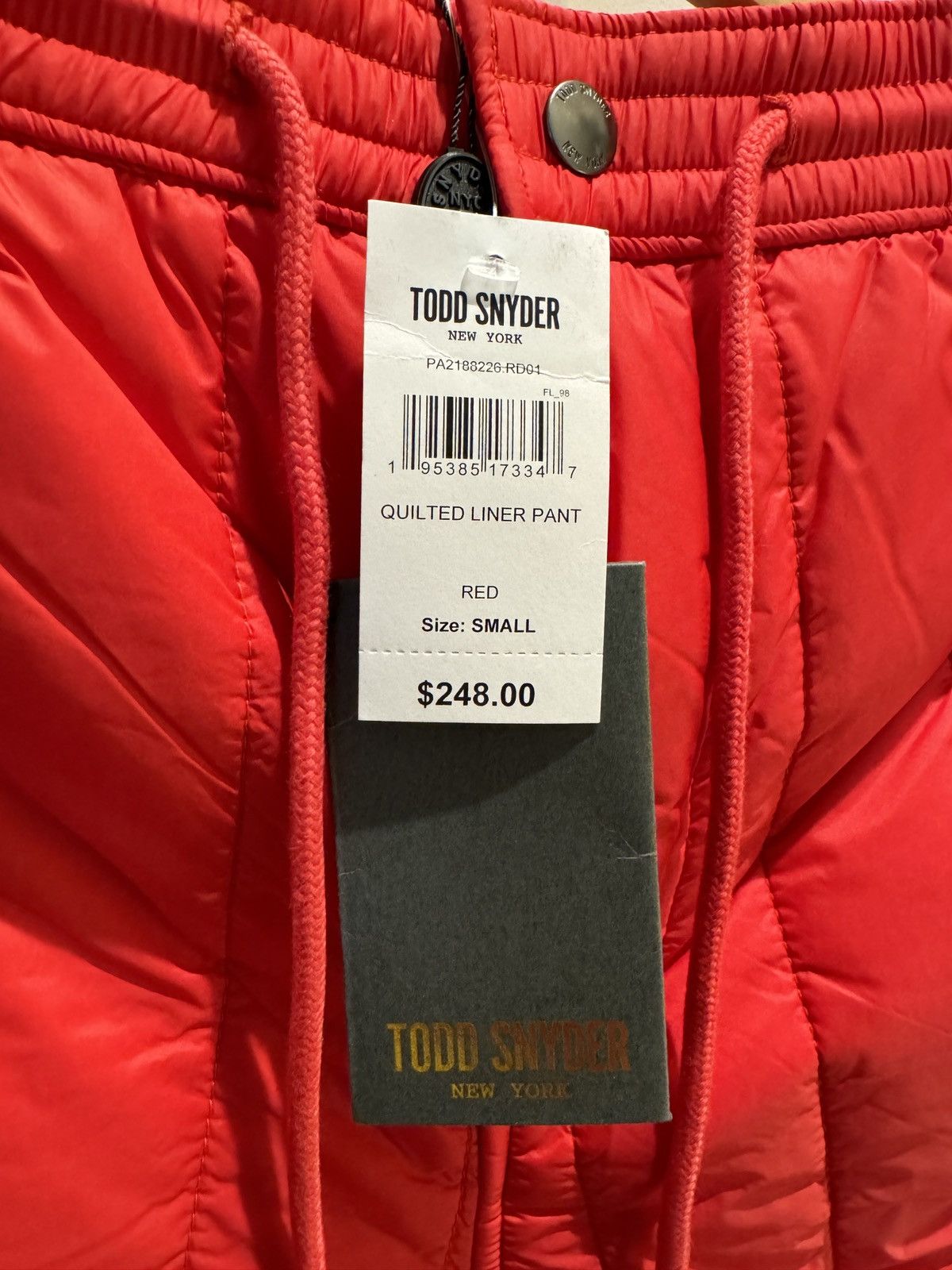 Todd Snyder Todd Snyder Italian Quilted Snow Ski Pants Size US 31 - 6 Thumbnail