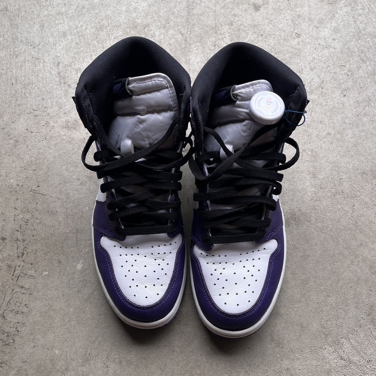 Jordan Brand Jordan 1 Retro OG High Court Purple 2.0 Size US 11 / EU 44 - 4 Thumbnail