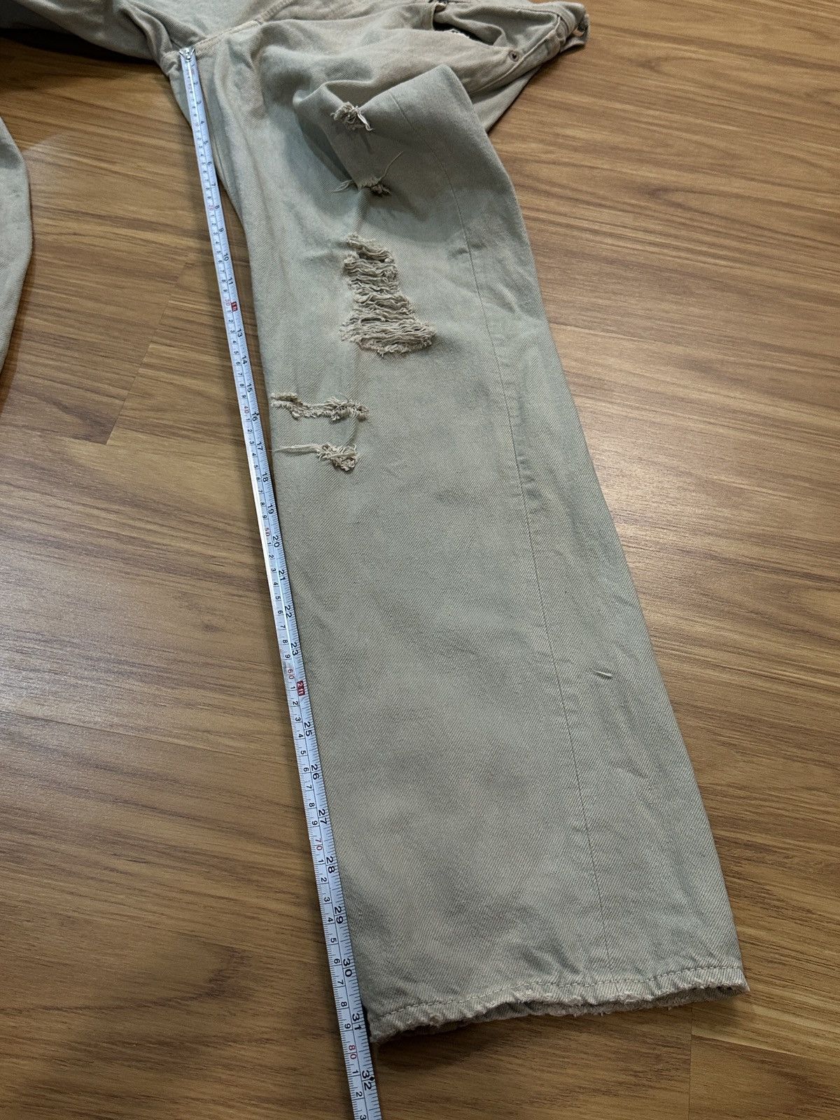 Kiminori Morishita Kiminori Morishita Laser Printed Naked Girl Denim Pant Size US 32 / EU 48 - 23 Thumbnail
