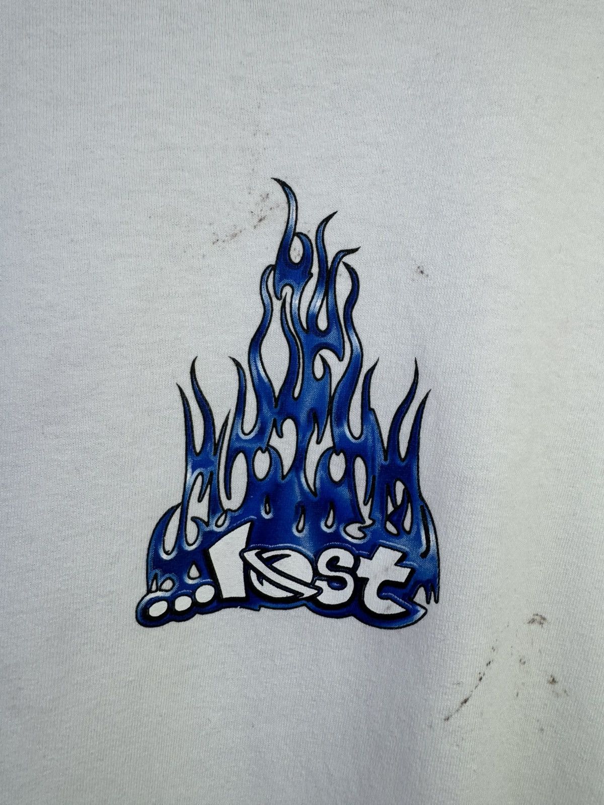 Lost Enterprises Vintage Lost Enterprises Skateboards Surf Flames Tshirt Size US XL / EU 56 / 4 - 4 Thumbnail