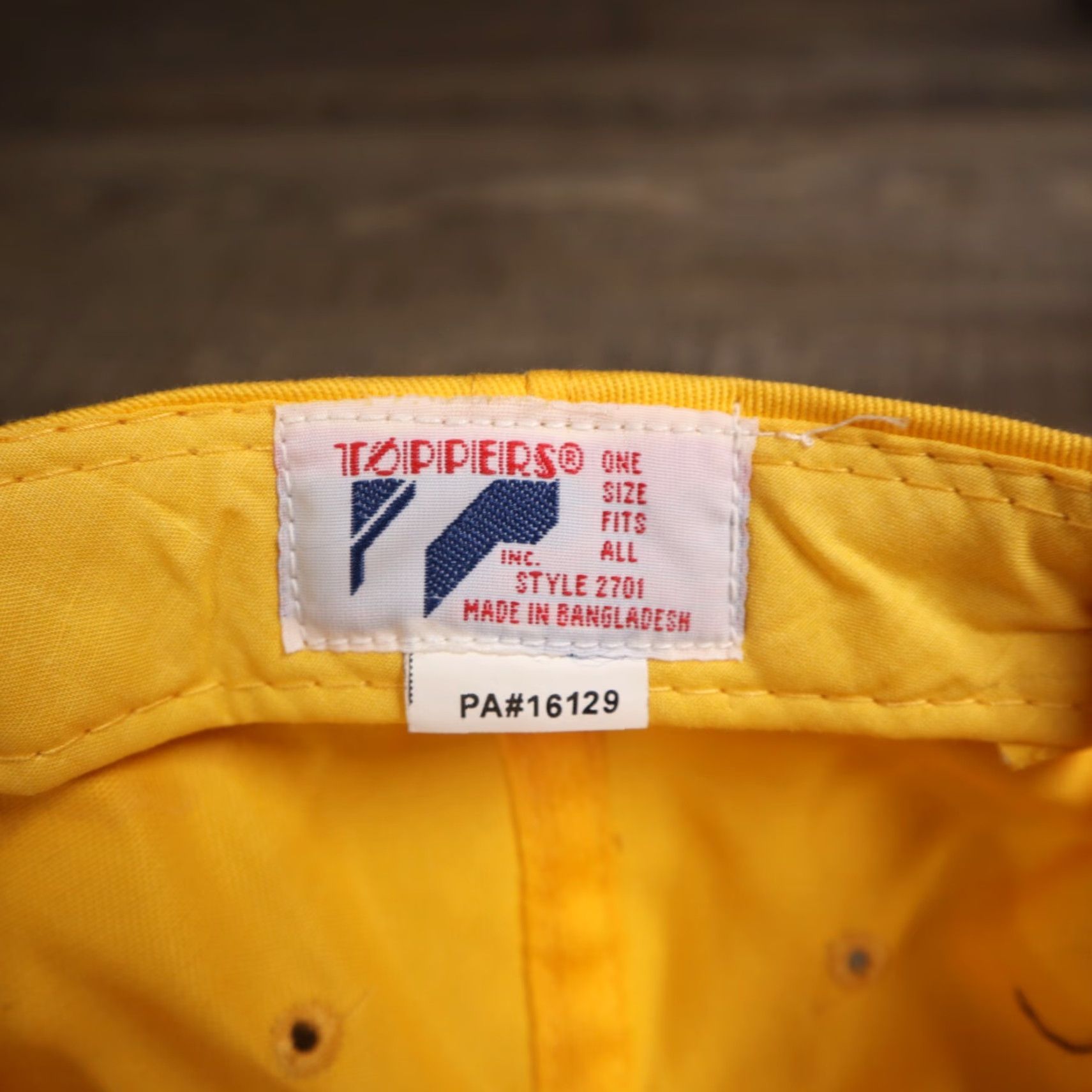 Vintage Disaster Relief SBC of Virginia Hat Trucker Yellow Snapback Cap Mens One Size Polyester Hat Size ONE SIZE - 7 Thumbnail
