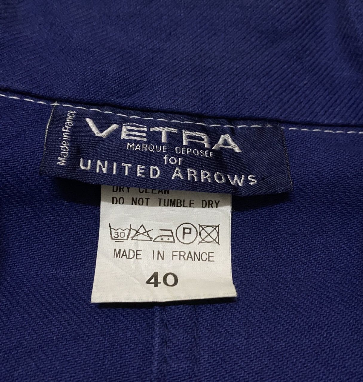 United Arrows × Vetra Rare Vintage Vetra X United Arrows France Chore Jacket 1980s Size US M / EU 48-50 / 2 - 8 Thumbnail