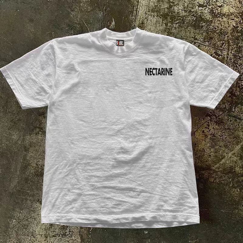 Japanese Brand × Vintage White washed retro peach print t-shirt Size US M / EU 48-50 / 2 - 2 Thumbnail
