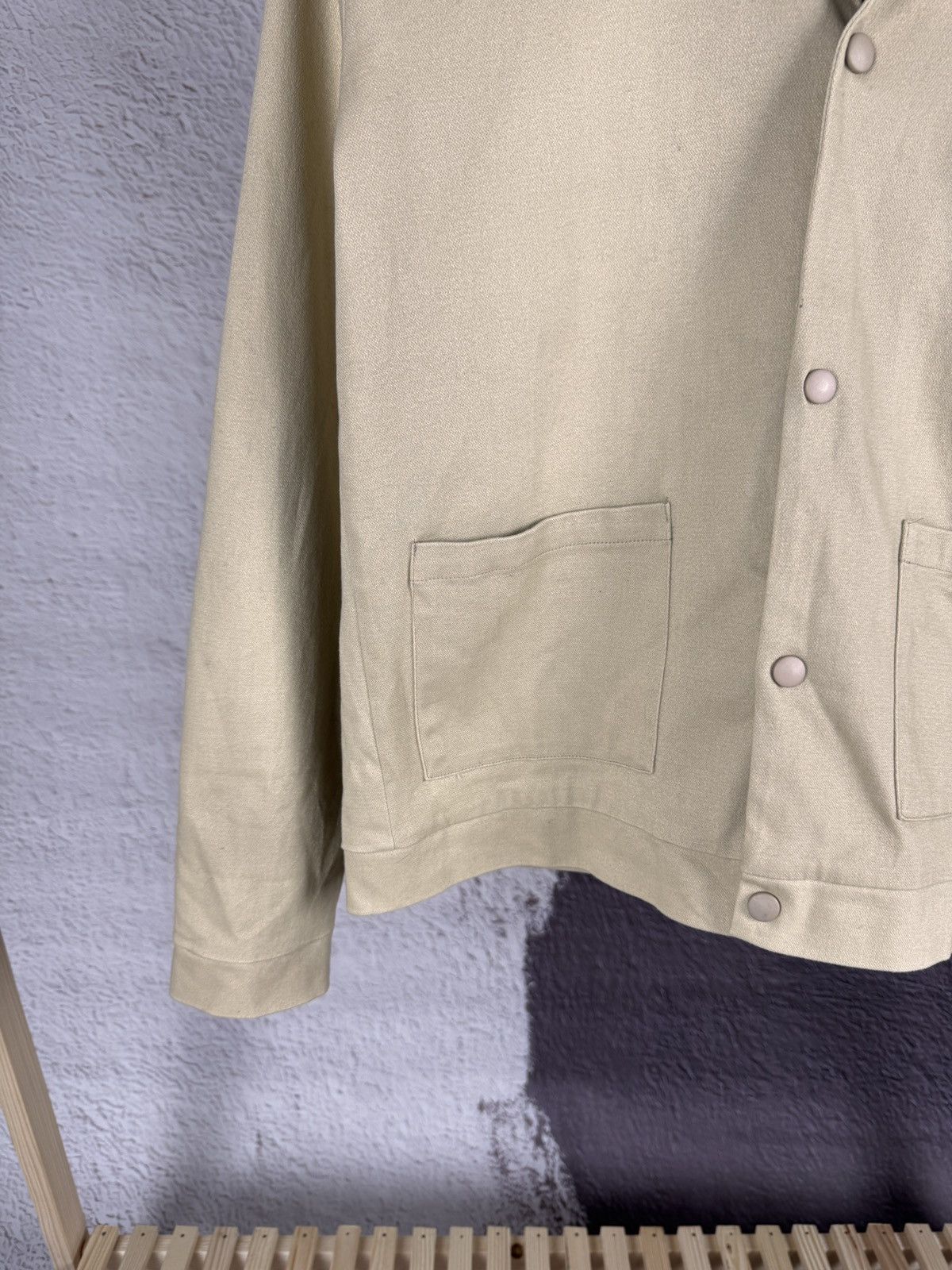 Flannel Legends beige coach jacket bomber flannel Size US M / EU 48-50 / 2 - 4 Thumbnail