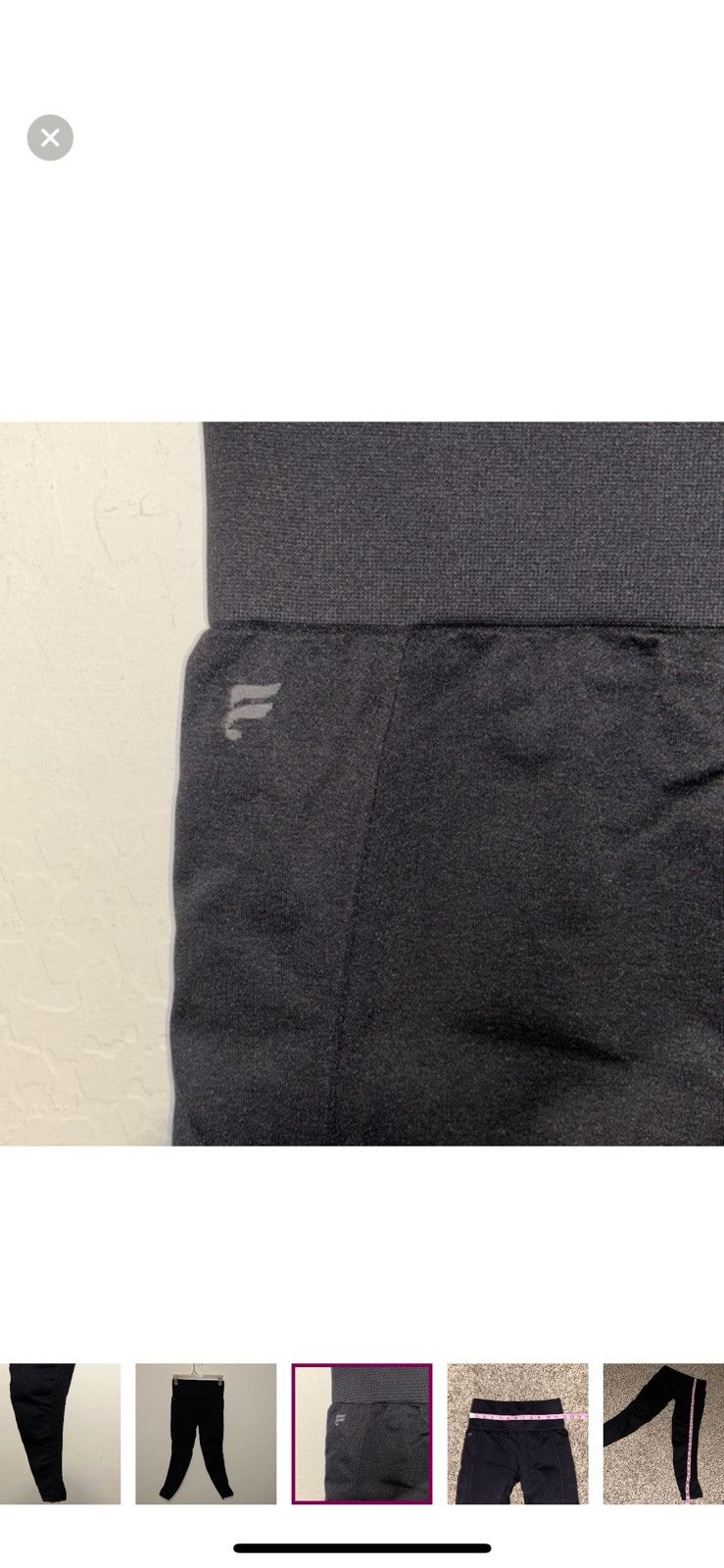 Fabletics Fabletics small sync seamless high waisted 7/8 leggings Size 27" / US 4 / IT 40 - 2 Thumbnail