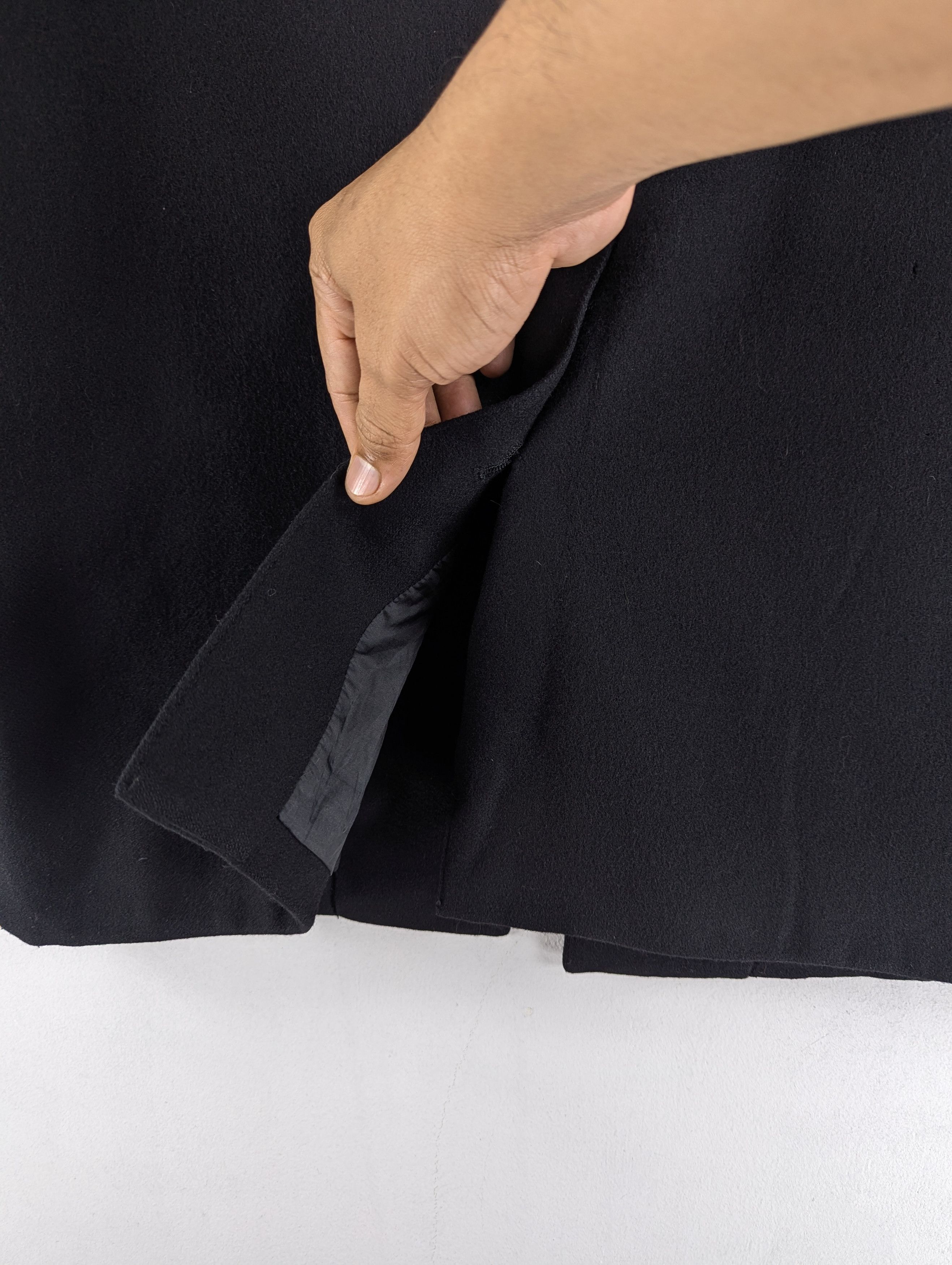 Gaultier Homme Objet Gaultier Homme Object Black Long Coat Size 48 Size US M / EU 48-50 / 2 - 12 Thumbnail