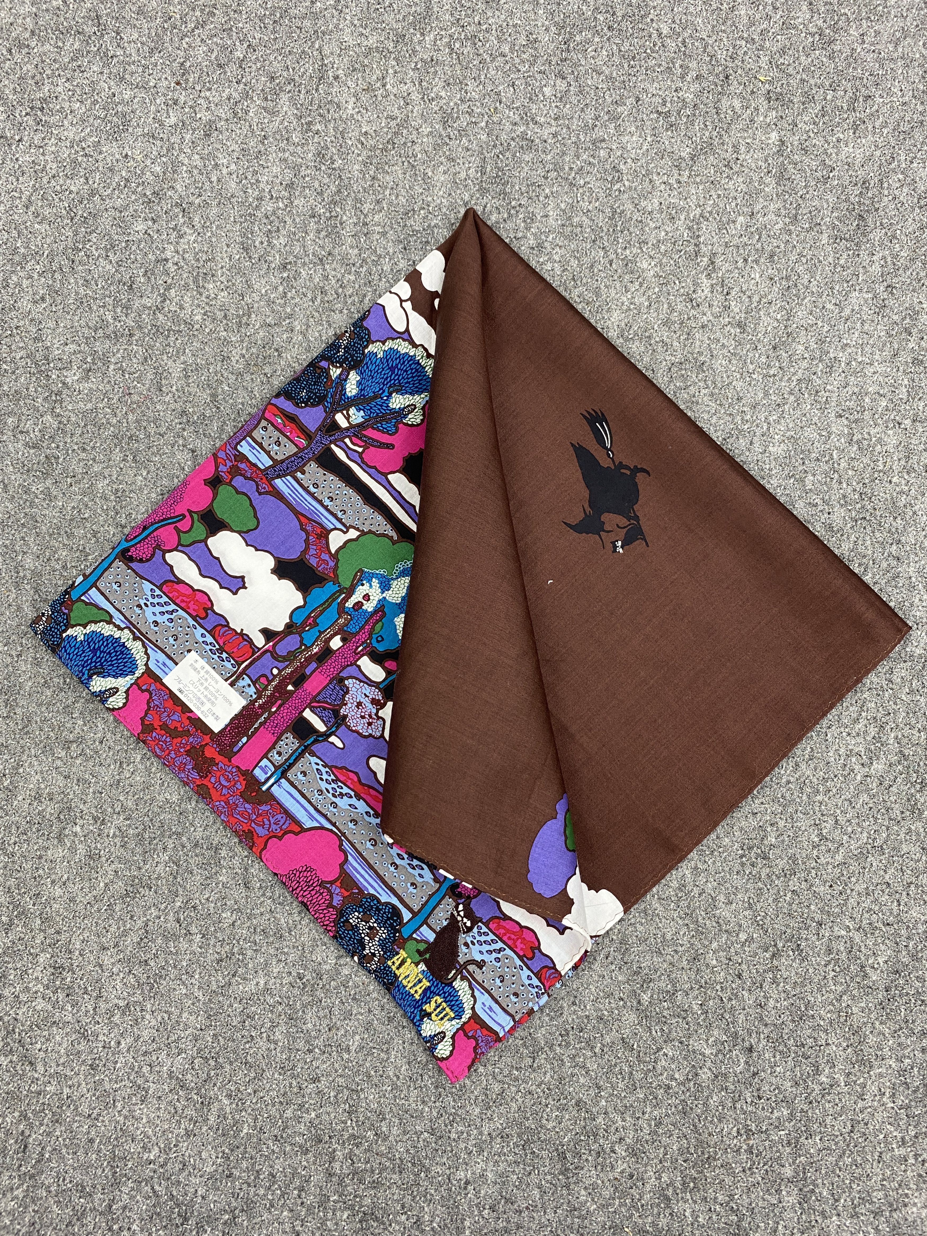 Anna Sui Anna Sui Handkerchief / Neckwear / Bandana HKC0473 Size ONE SIZE - 3 Thumbnail