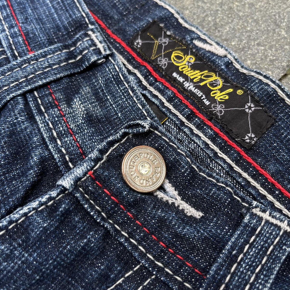 Southpole × Vintage 💥RARE💥 Crazy South Pole Jeans Size US 30 / EU 46 - 6 Thumbnail