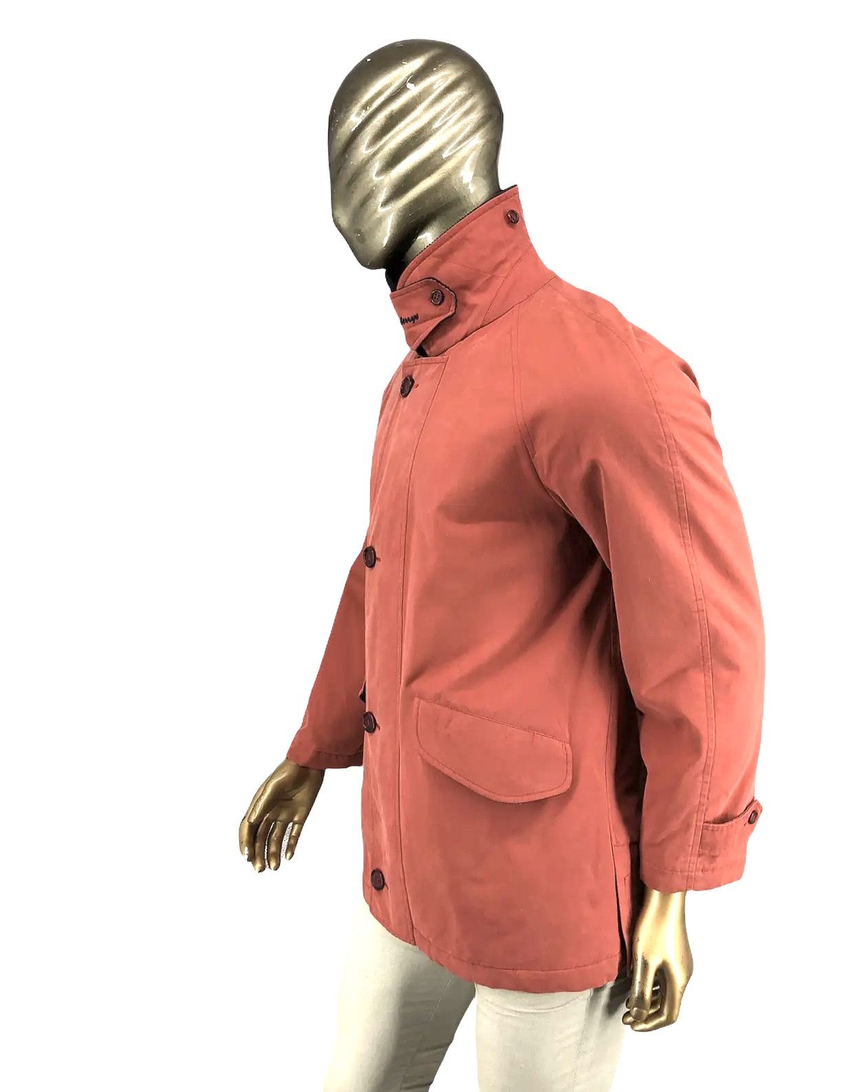 Burberry Burberry pink salmon down jacket novacheck size M 48it Size US M / EU 48-50 / 2 - 7 Thumbnail