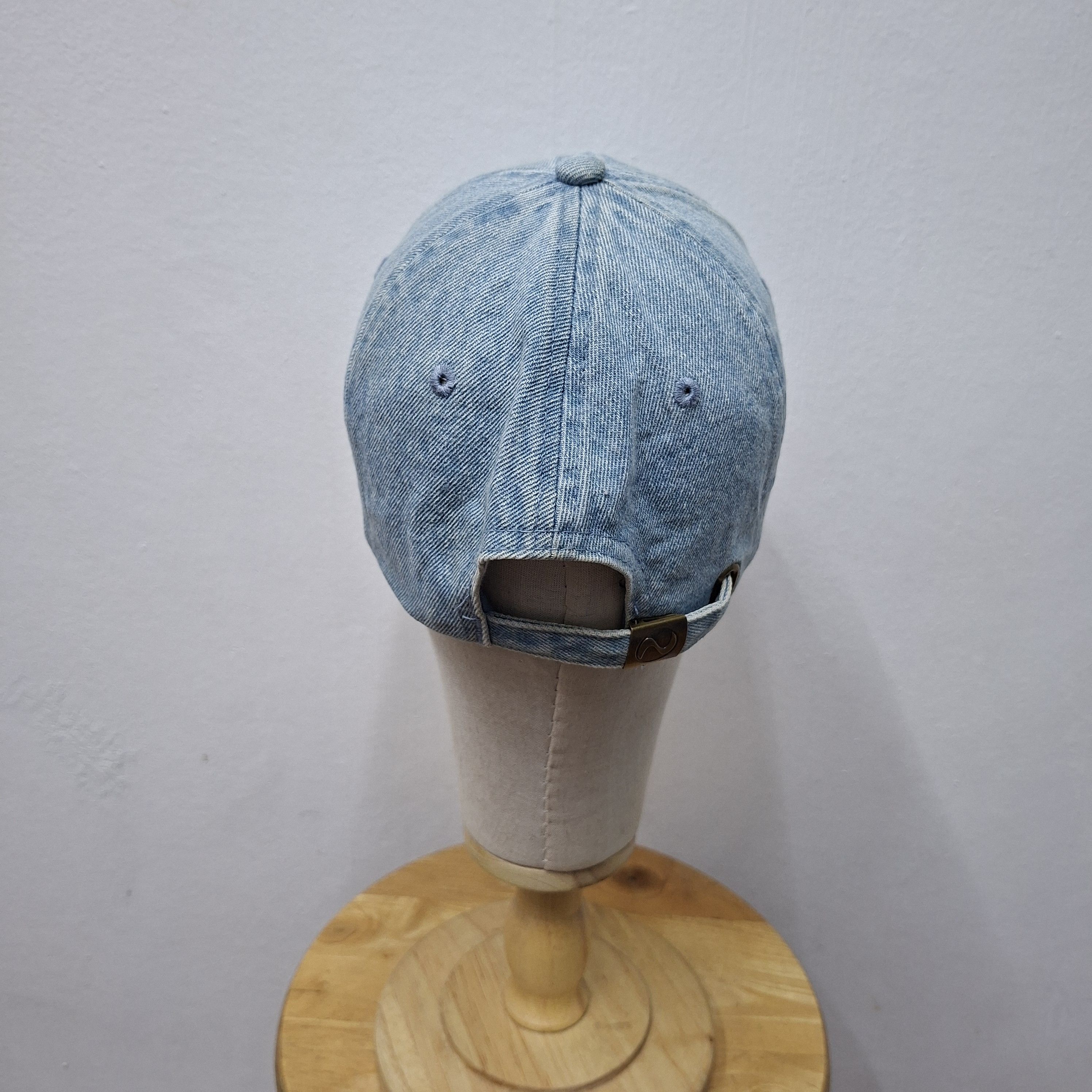 Japanese Brand 💥Newhattan washer denim cap Size ONE SIZE - 3 Thumbnail