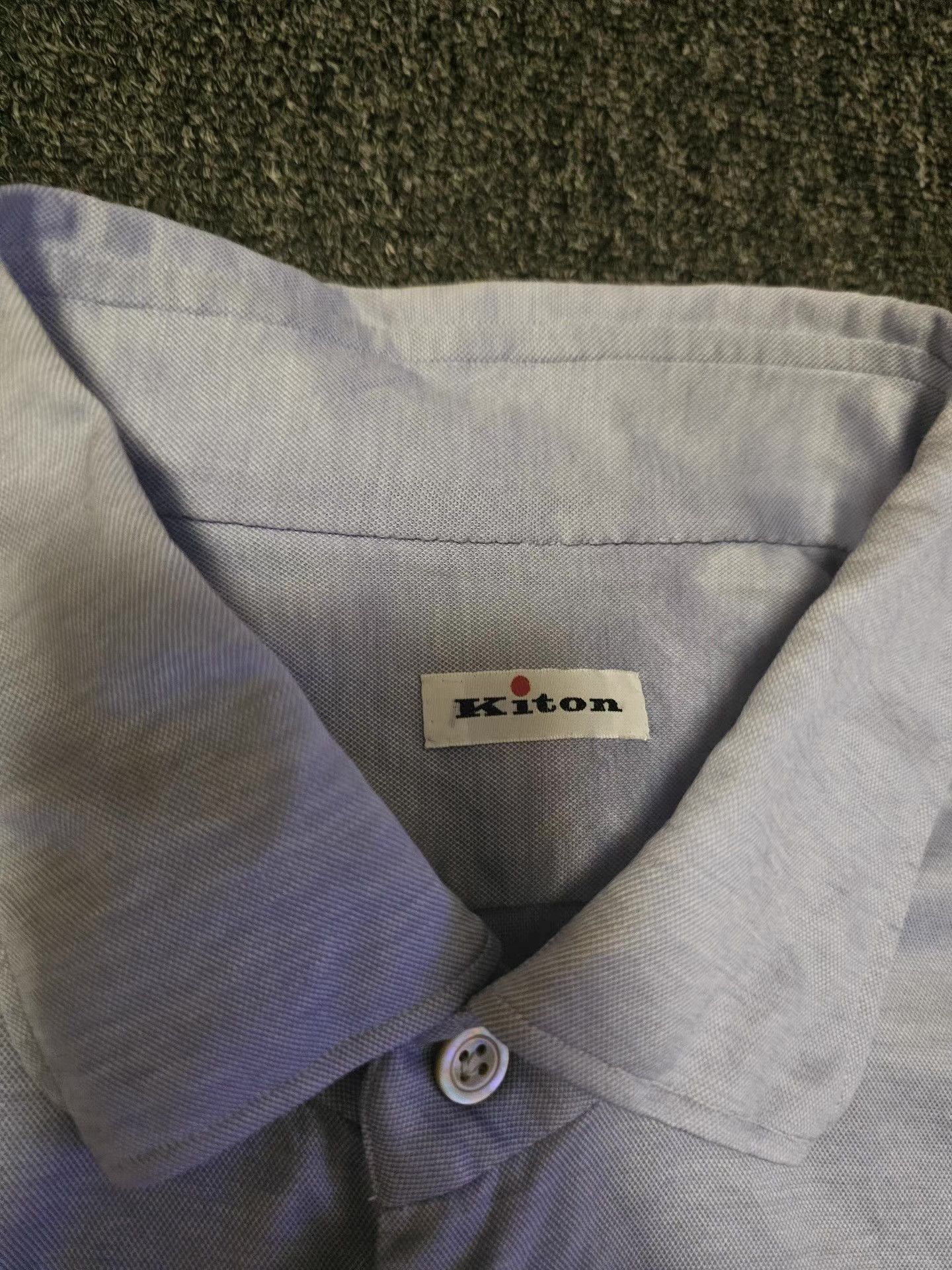 Kiton Kiton Shirt Q4 Size US XL / EU 56 / 4 - 4 Thumbnail