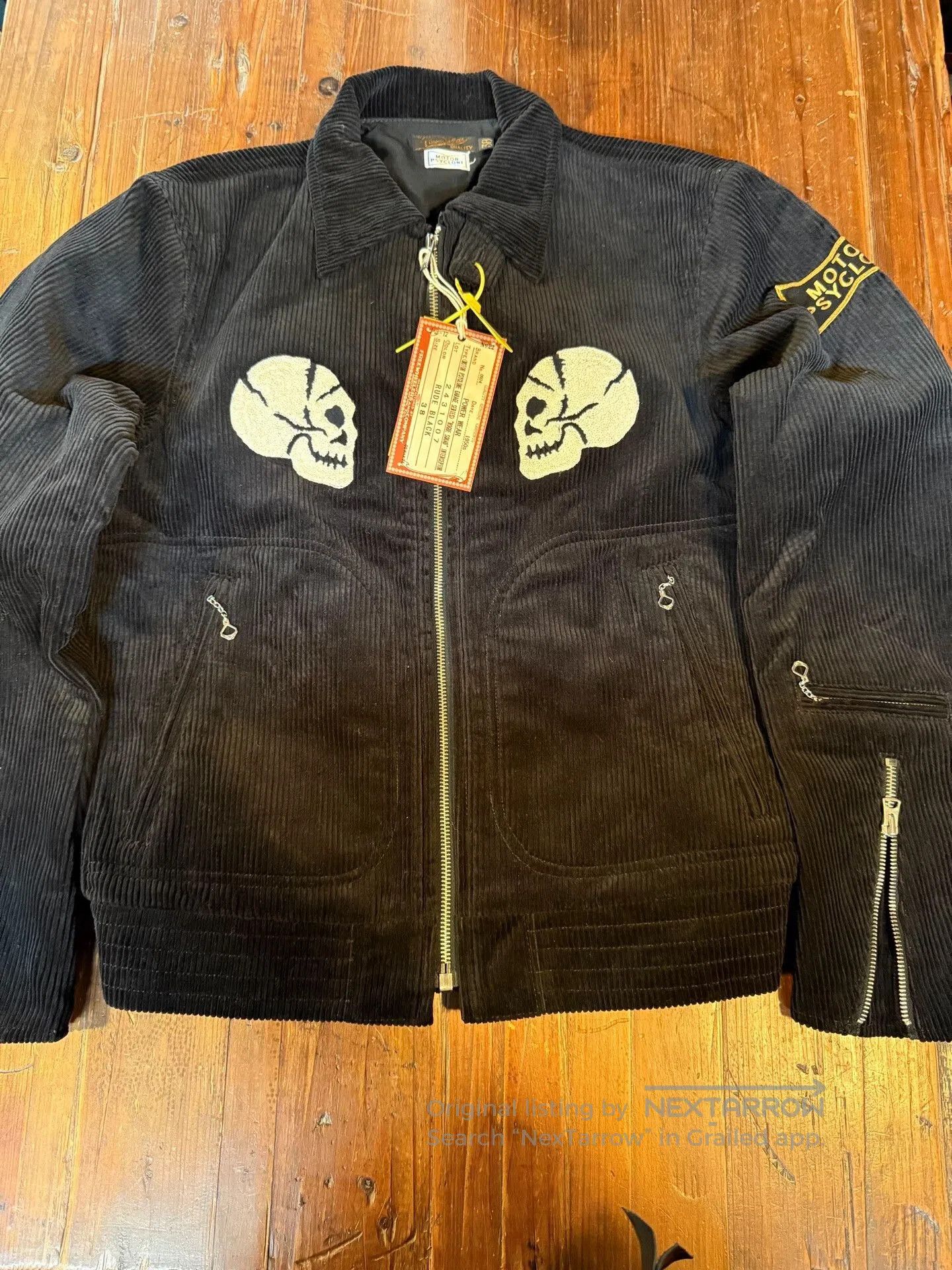 Freewheelers Freewheelers Motor Psyclone Corduroy Jacket. Size US M / EU 48-50 / 2 - 1 Thumbnail