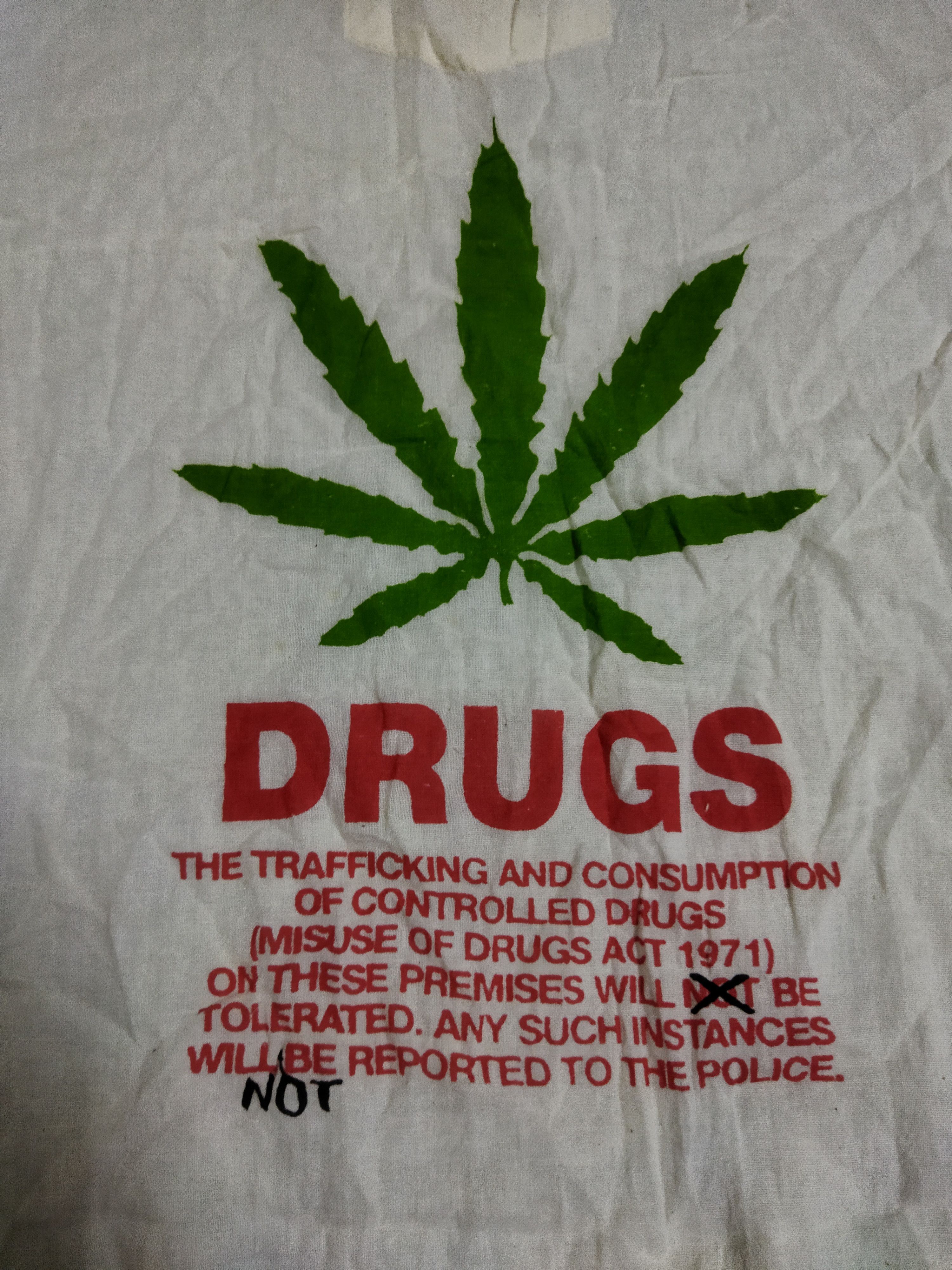 Vintage Vintage Marijuana Tee Size M / US 6-8 / IT 42-44 - 2 Thumbnail