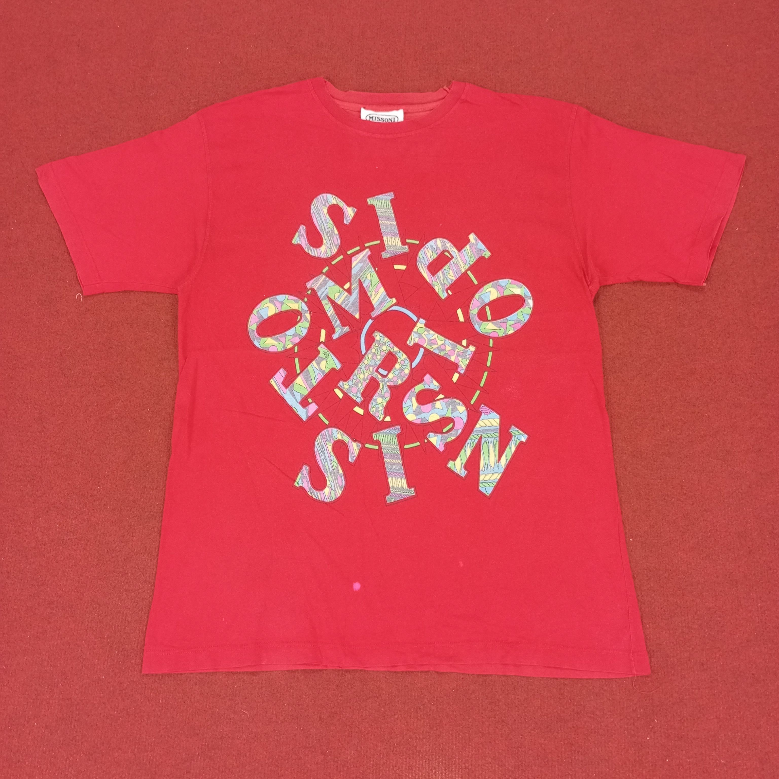 Missoni × Vintage Missoni Sport Fashion Style Tshirt Size US L / EU 52-54 / 3 - 1 Thumbnail