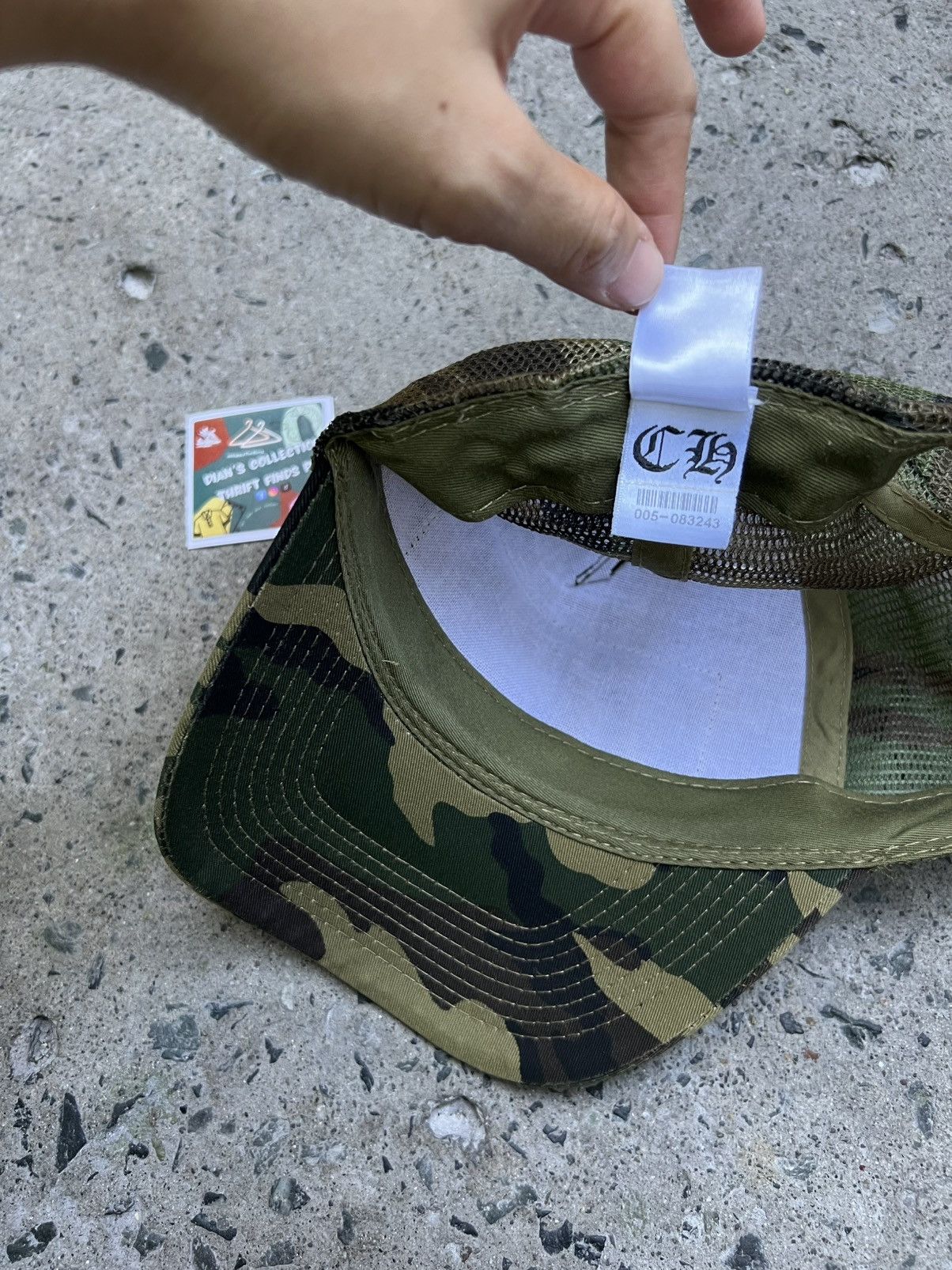 Chrome Hearts Vintage Chrome Hearts Camou FVCK Trucker Hat Size ONE SIZE - 8 Thumbnail
