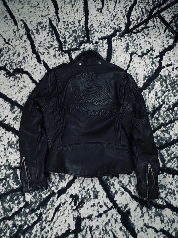 Harley Davidson Harley Davidson leather biker jacket black 40 Size L / US 10 / IT 46 - 3 Thumbnail