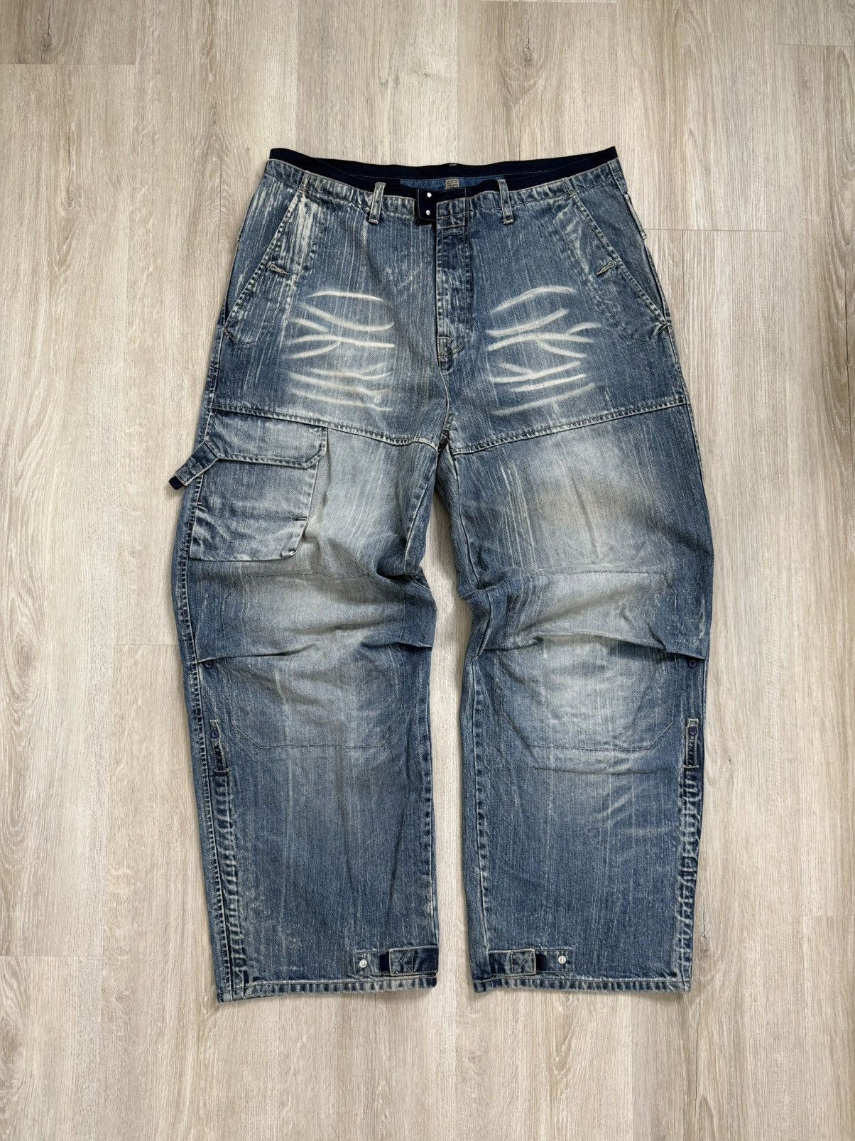 Karl Kani Marithe Francois Girbaud Baggy Jeans 40 x 32 Size US 40 / EU 56 - 1 Thumbnail