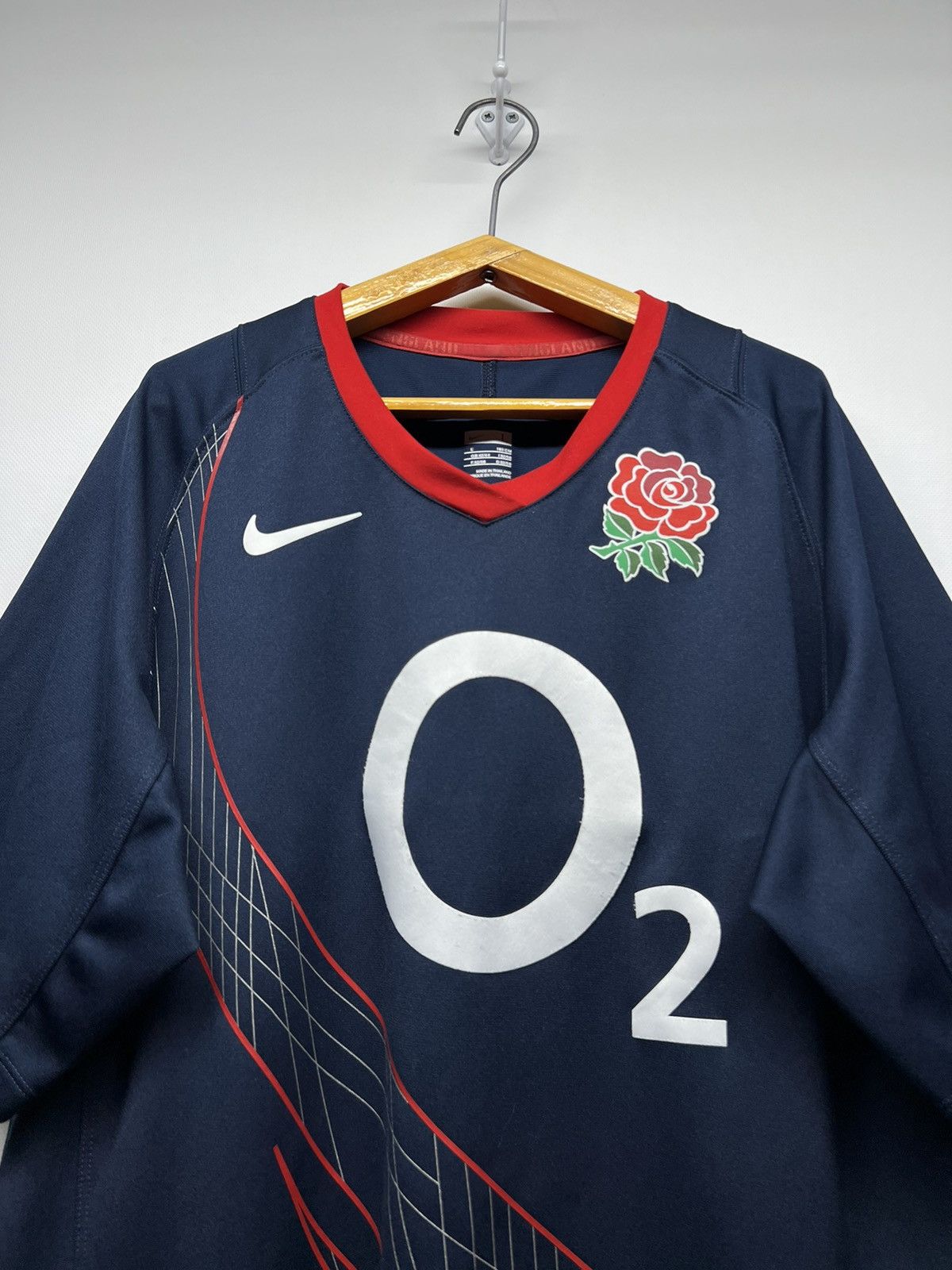 Nike Vintage Y2k Nike England O2 Soccer Jersey T-Shirt 00’s | Grailed