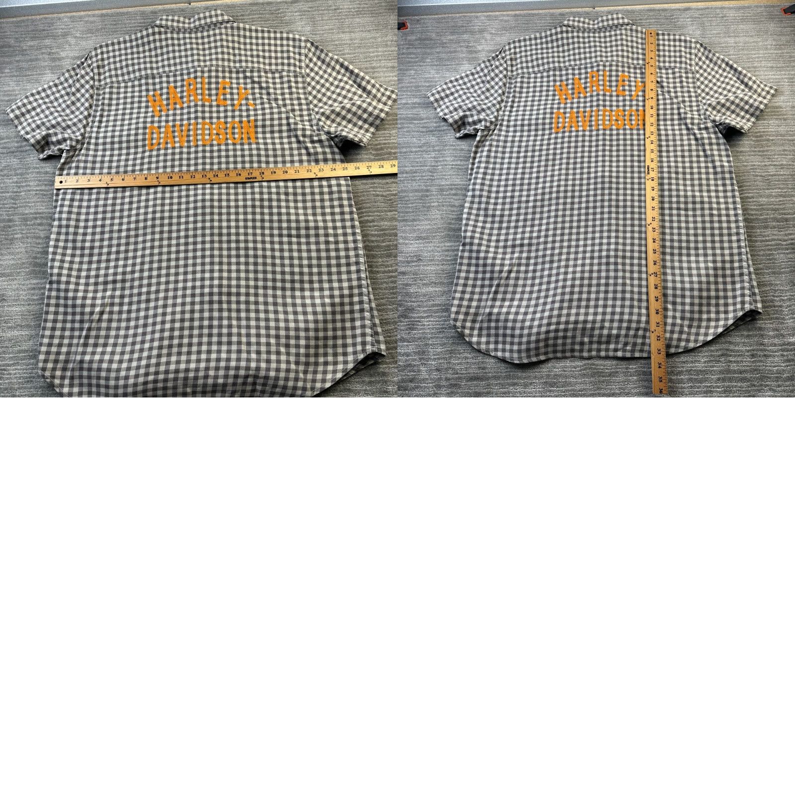 Harley Davidson Harley-Davidson Shirt Mens XL Gray Performance Biker Chainstitch Retro Size US XL / EU 56 / 4 - 8 Thumbnail