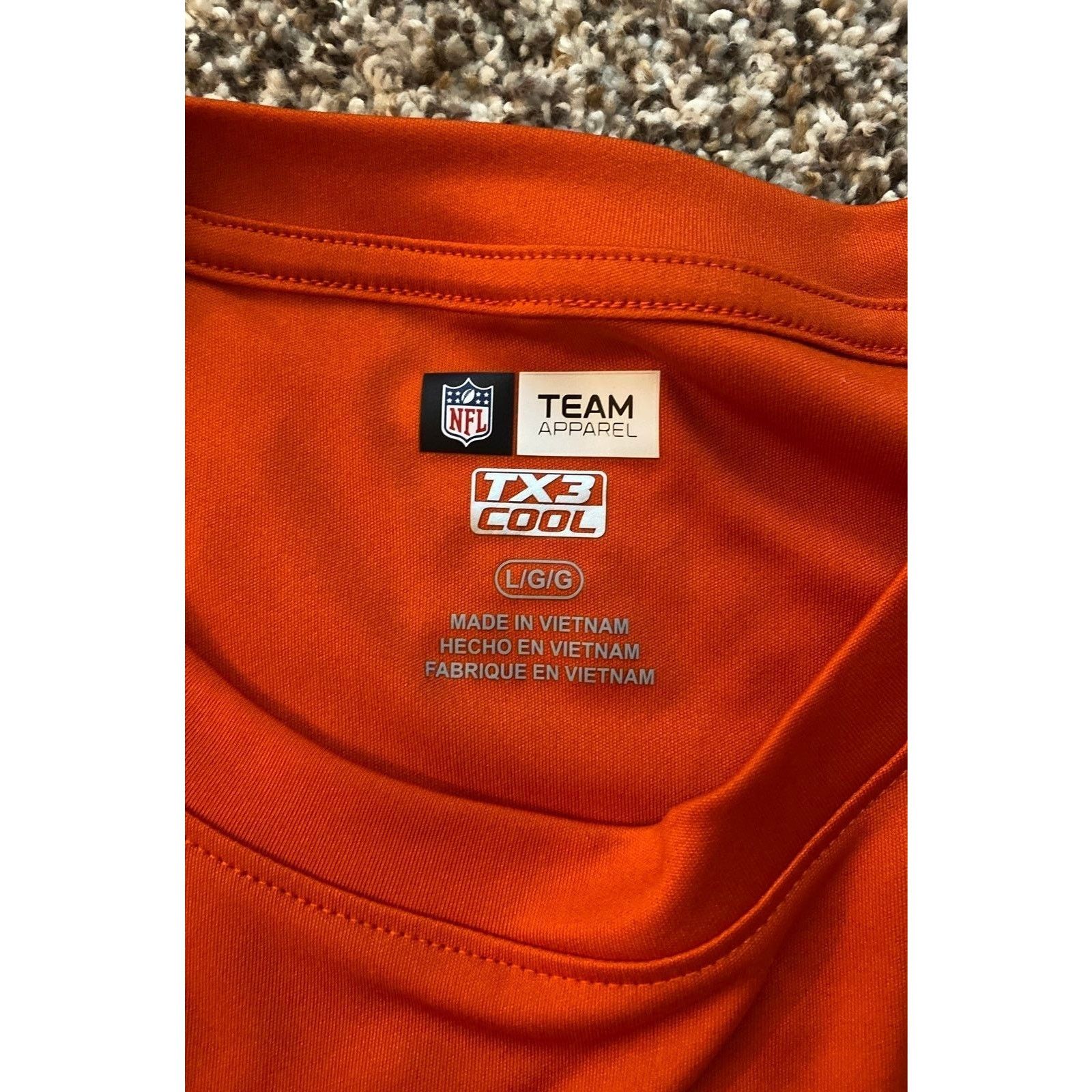 NFL Denver Broncos TX3 Cool Shirt Size L / US 10 / IT 46 - 2 Thumbnail