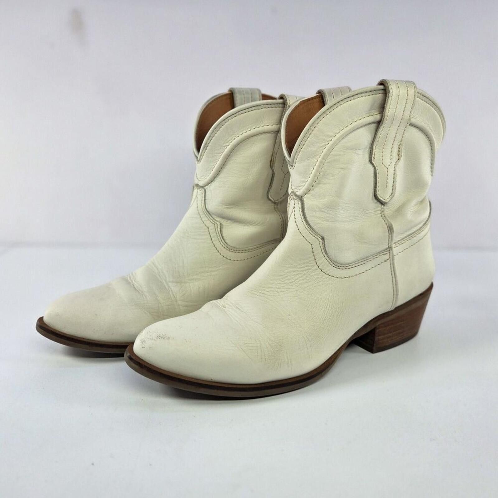 Dingyun Zhang Dingo Saguaro White Leather DI825 Womens Sz 8 Size US 8 / IT 38 - 1 Thumbnail