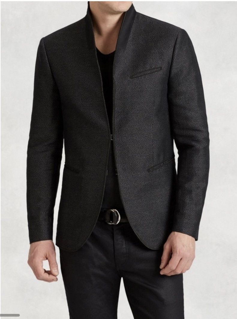 John Varvatos Jacquard Bissell Jacket EU 50 USA 40 Size US M / EU 48-50 / 2 - 2 Thumbnail