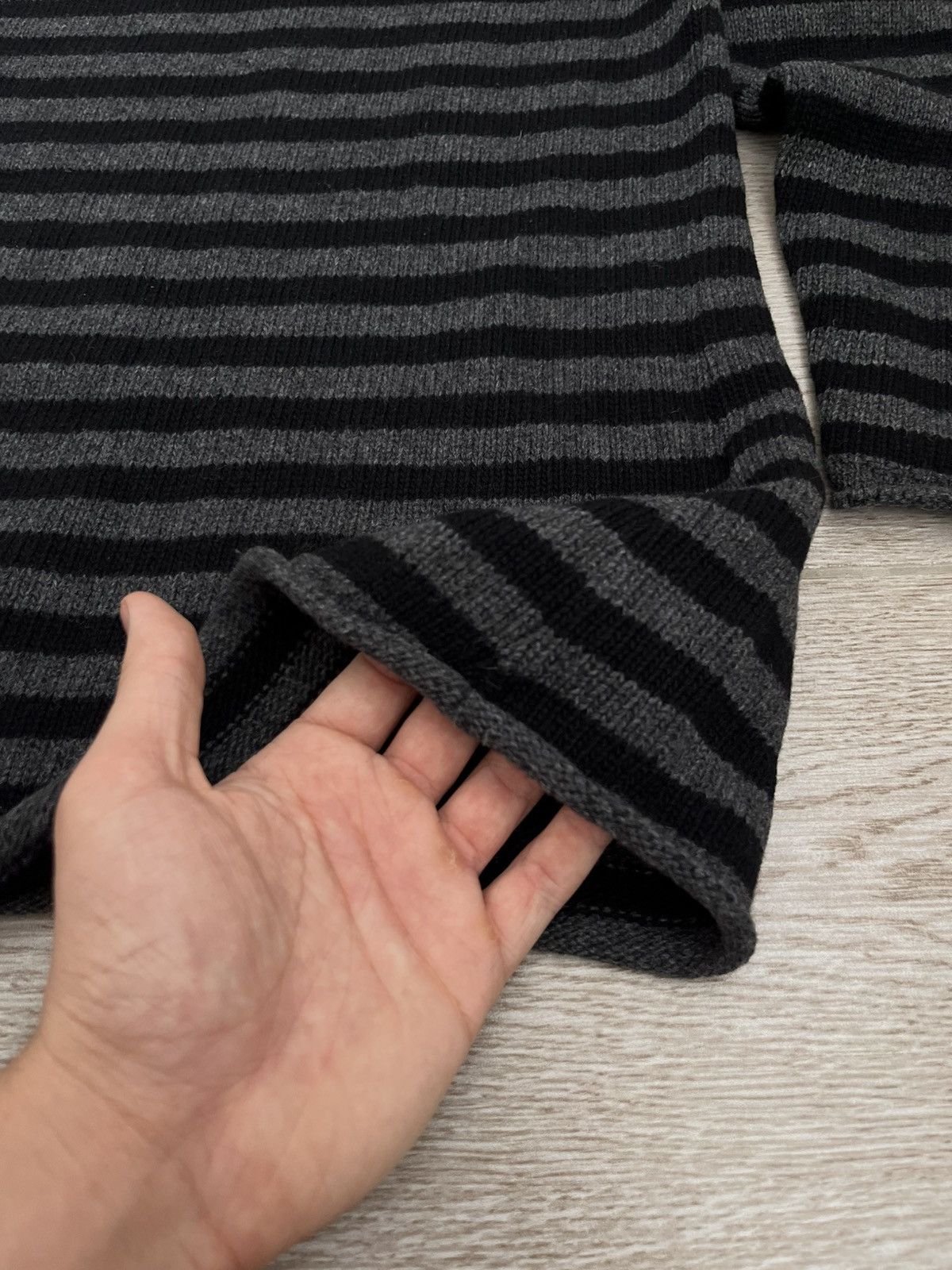 Gudrun Sjoden Gudrun Sjoden Striped Multicolor Wool Oversize Knit Sweater Size S / US 4 / IT 40 - 6 Thumbnail