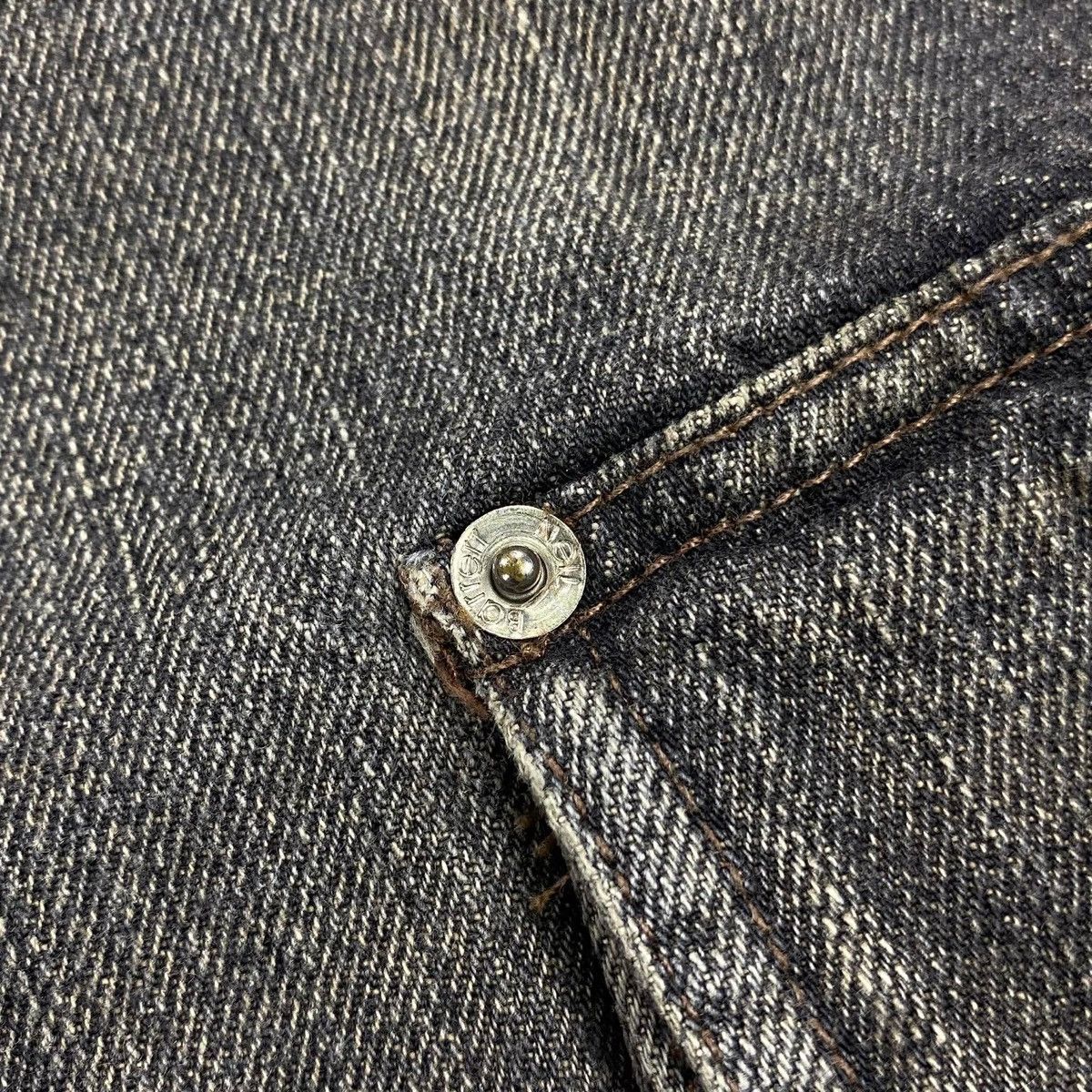 Neil Barrett Aged Vintage Denim Cuffed Pants Size US 32 / EU 48 - 5 Thumbnail